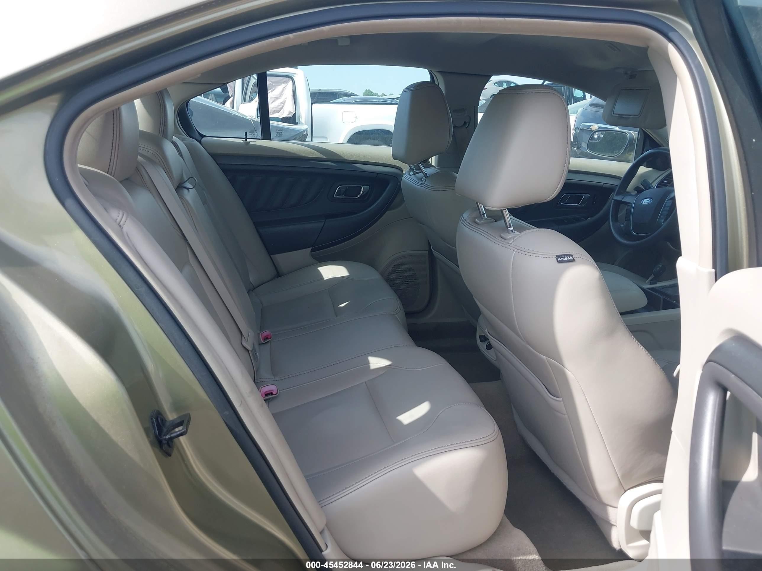 2012 Ford Taurus Sel Green vin: 1FAHP2EW6CG132298