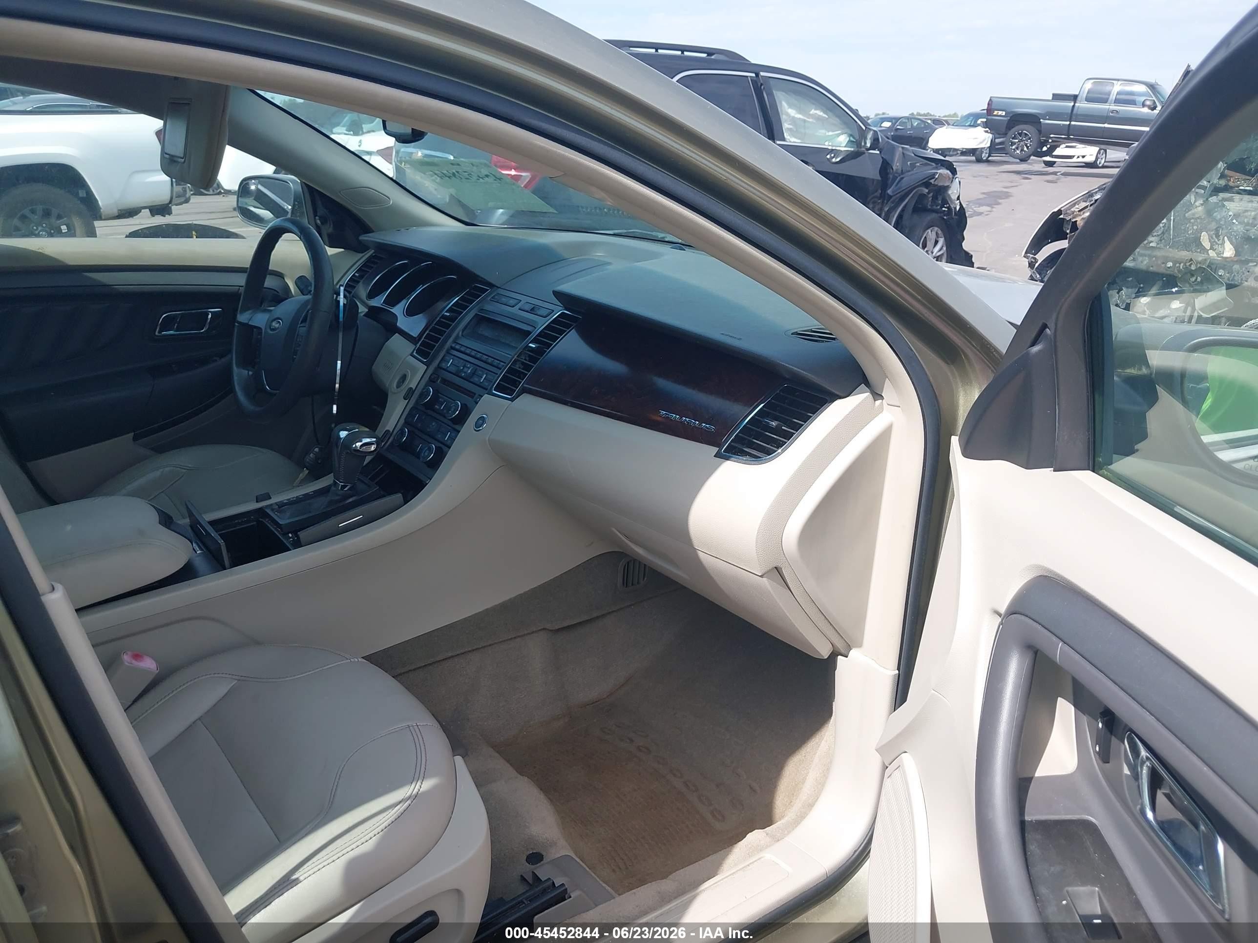 2012 Ford Taurus Sel Green vin: 1FAHP2EW6CG132298