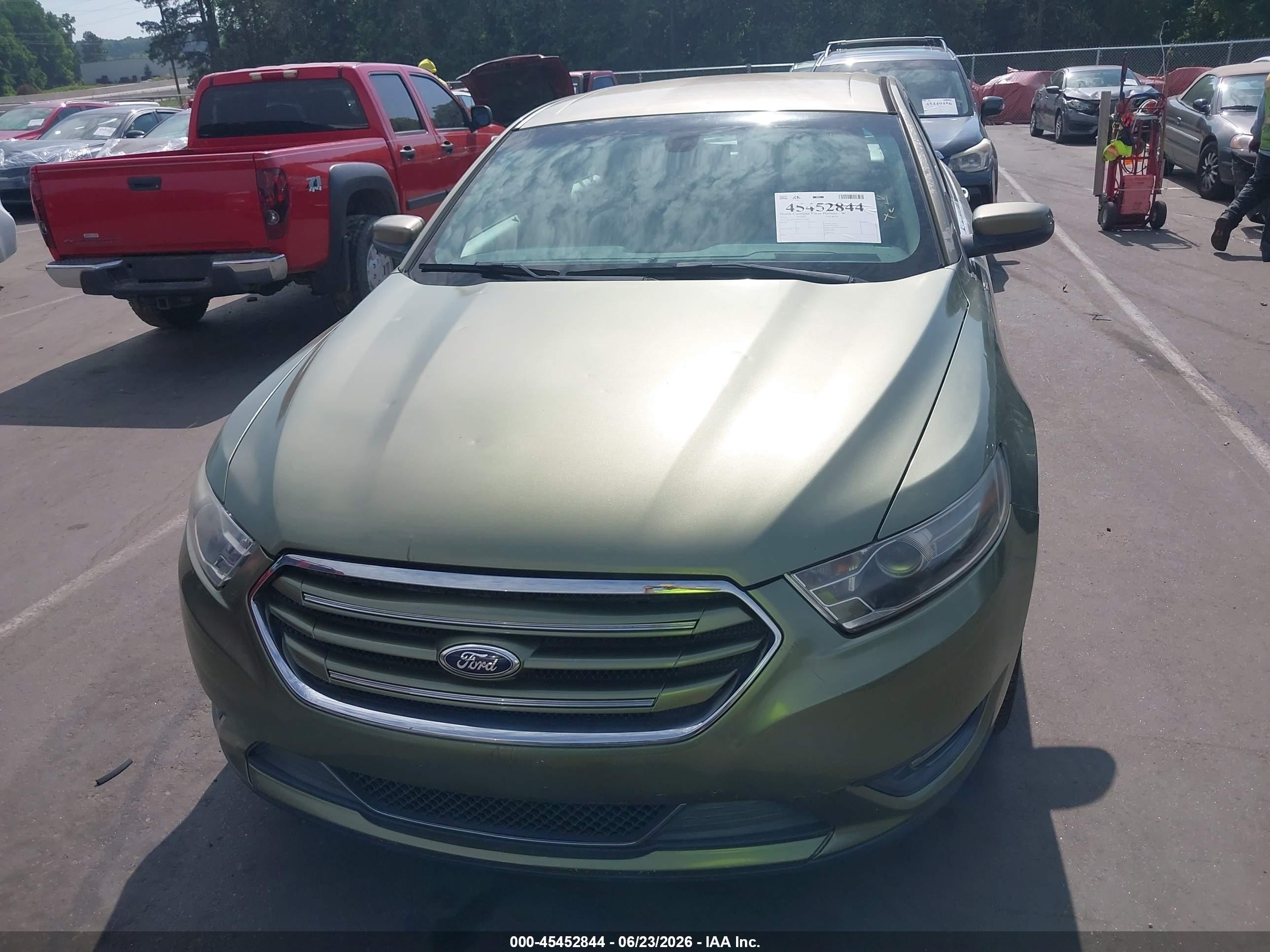 2012 Ford Taurus Sel Green vin: 1FAHP2EW6CG132298