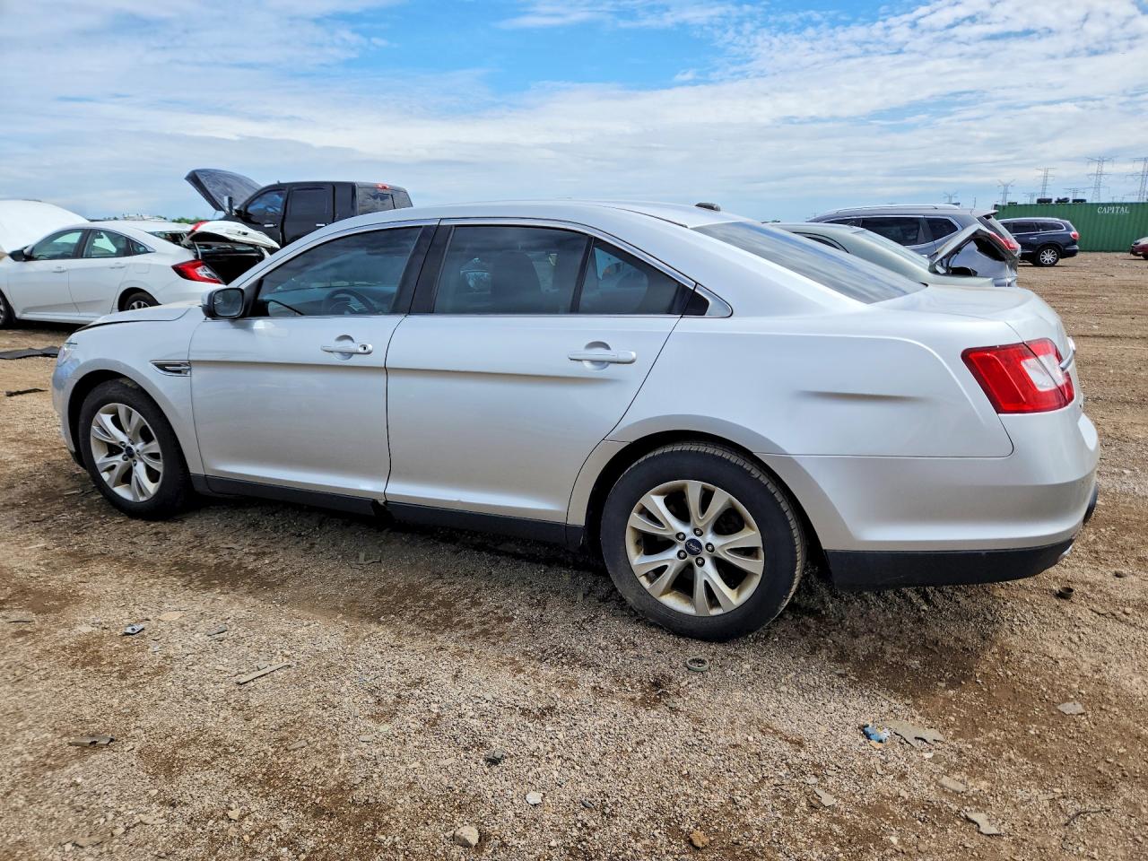 2012 Ford Taurus Sel Silver vin: 1FAHP2EW6CG133242