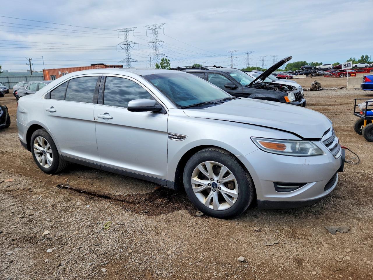 2012 Ford Taurus Sel Silver vin: 1FAHP2EW6CG133242