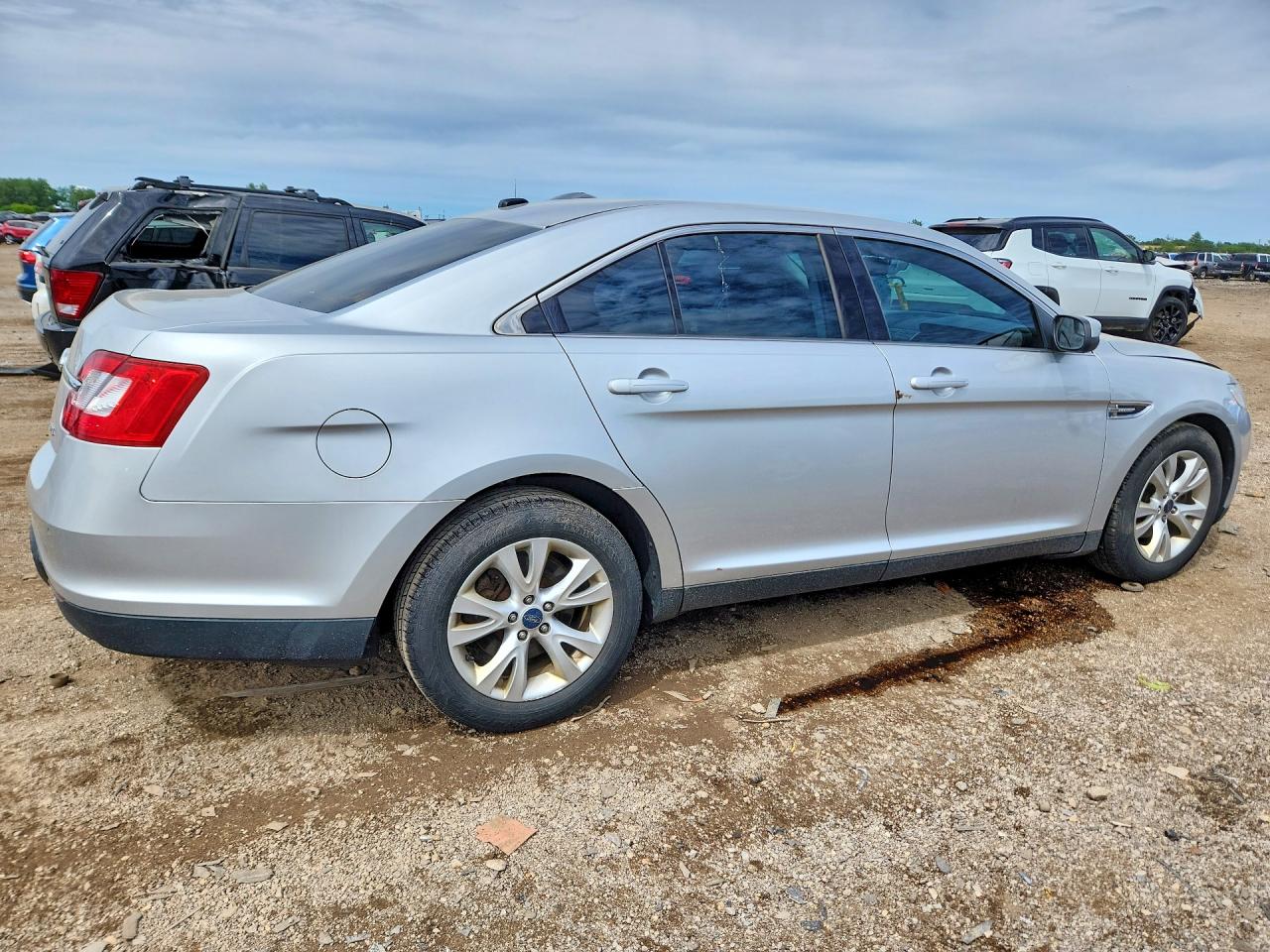 2012 Ford Taurus Sel Silver vin: 1FAHP2EW6CG133242