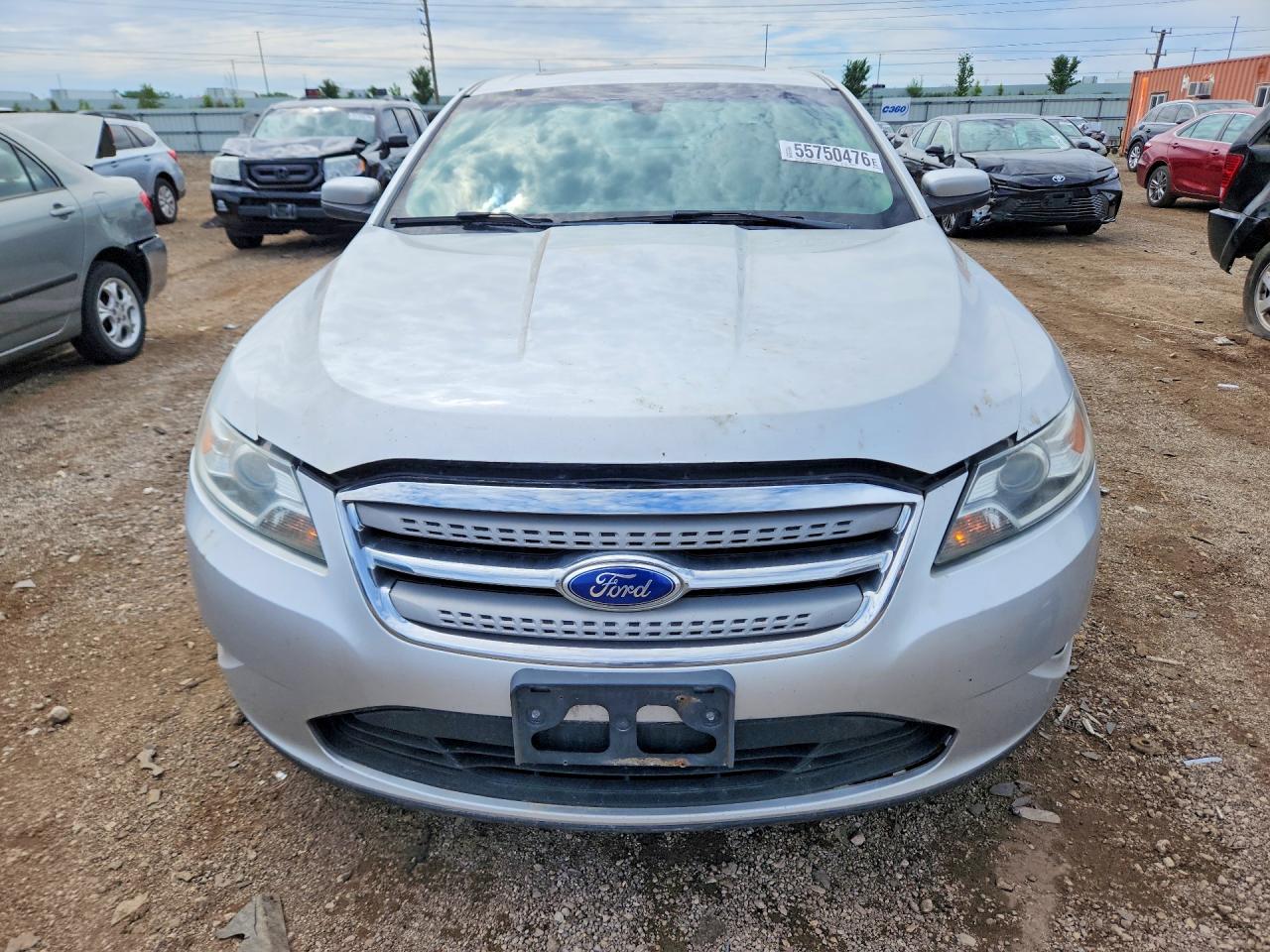 2012 Ford Taurus Sel Silver vin: 1FAHP2EW6CG133242
