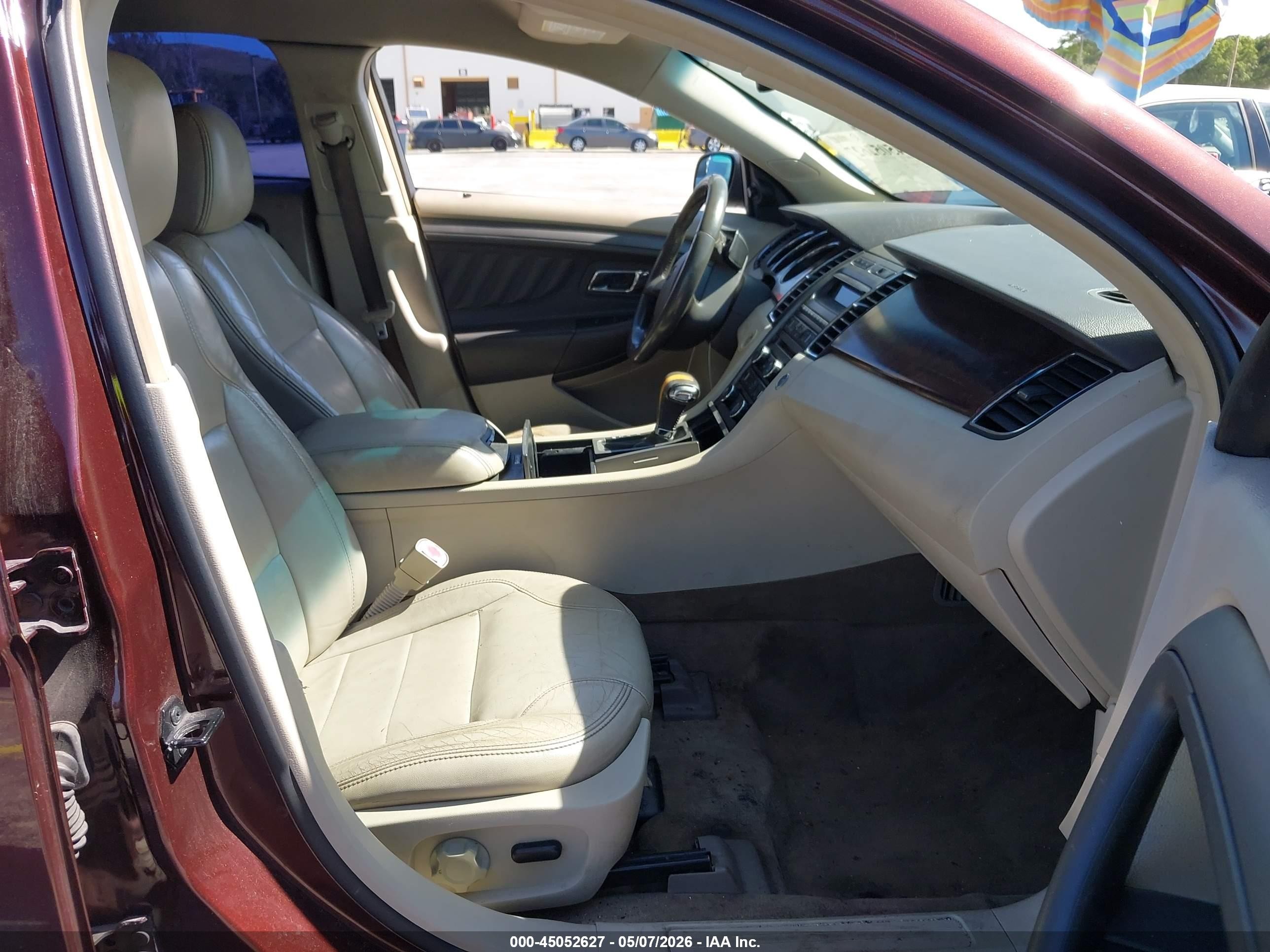 2012 Ford Taurus Sel Темно-бордовый vin: 1FAHP2EW6CG133757