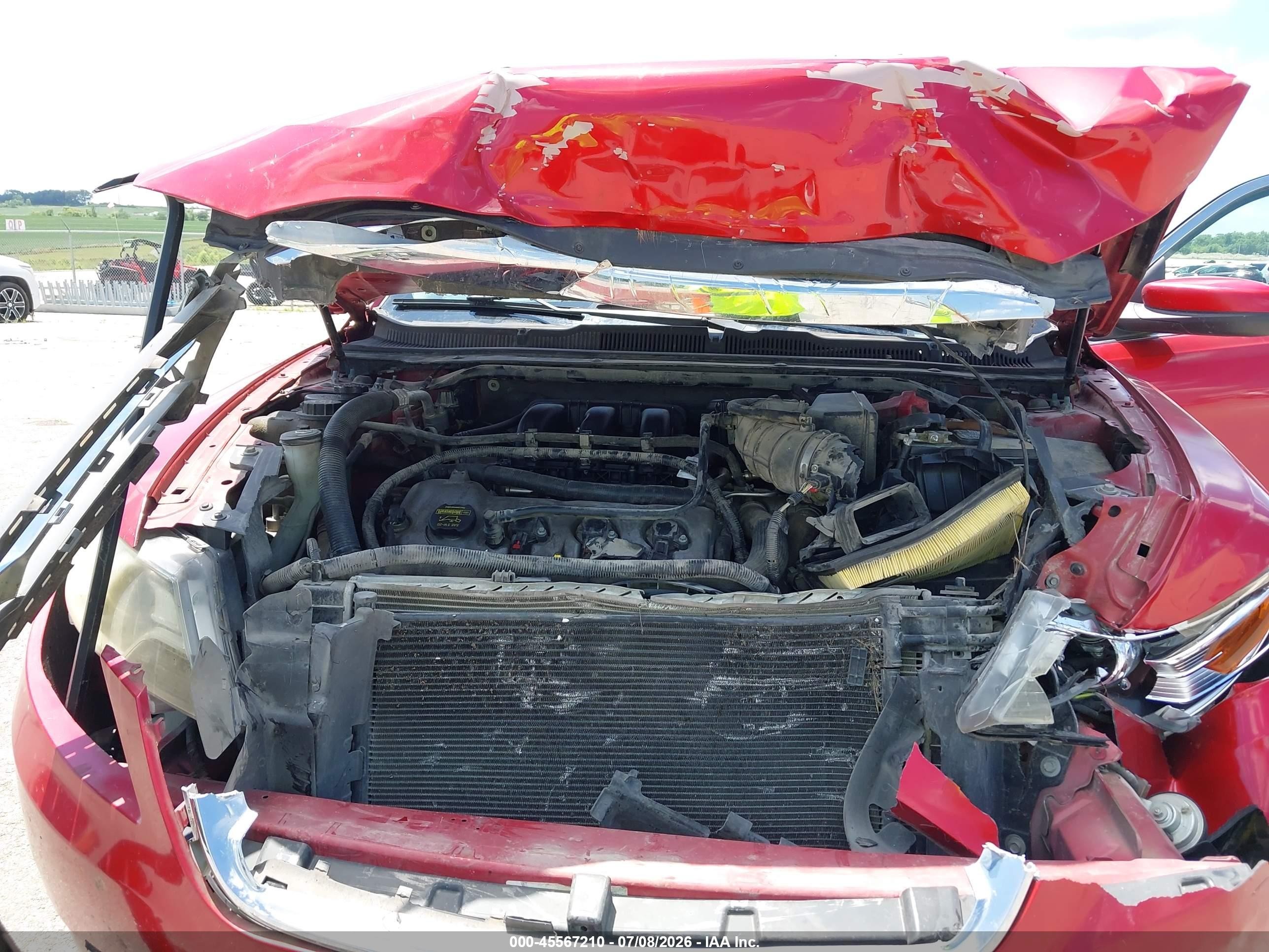 2012 Ford Taurus Sel Красный vin: 1FAHP2EW6CG135010