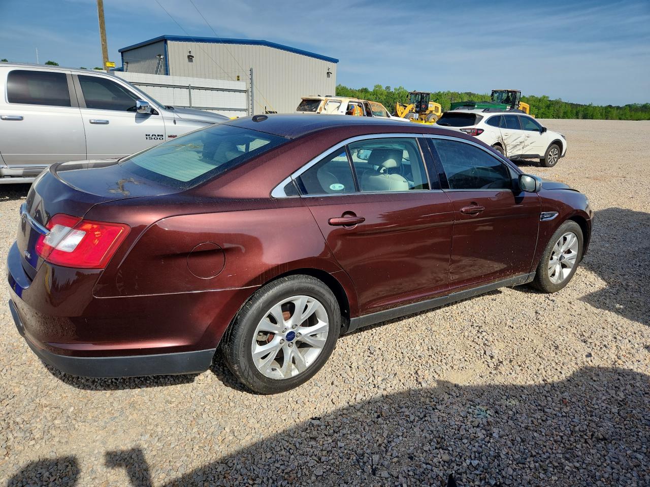 2012 Ford Taurus Limited Awd Burgundy vin: 1FAHP2EW6CG144211