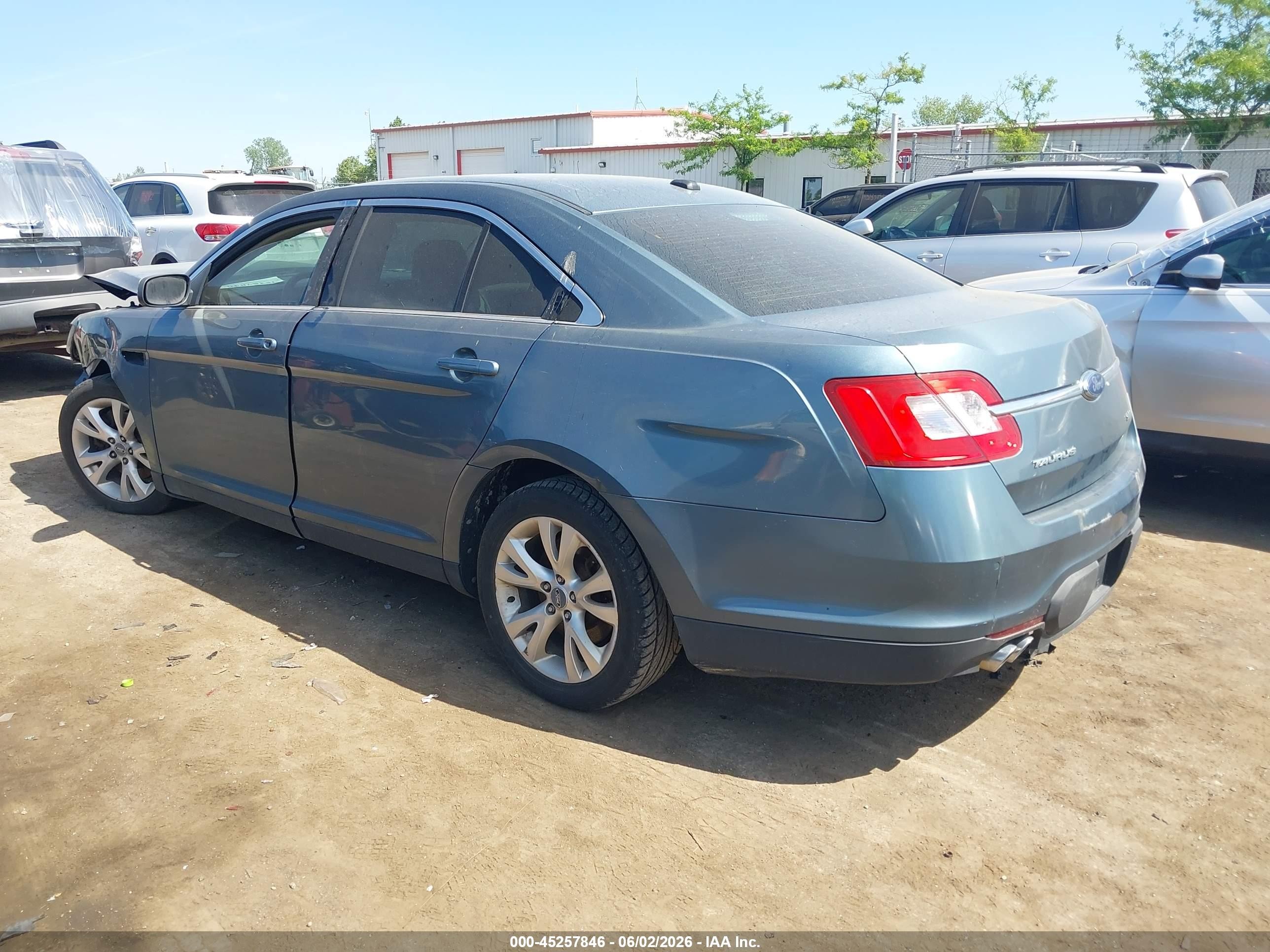 2010 Ford Taurus Sel Blue vin: 1FAHP2EW7AG101641