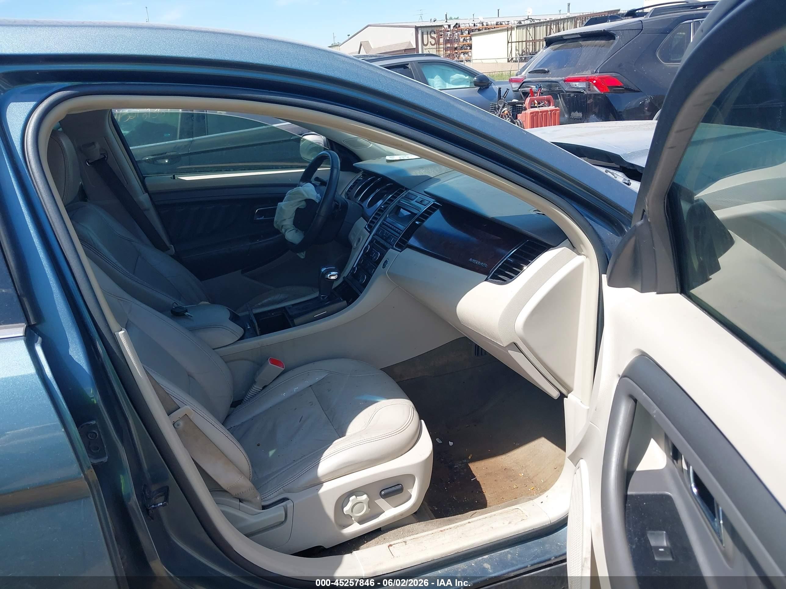 2010 Ford Taurus Sel Blue vin: 1FAHP2EW7AG101641