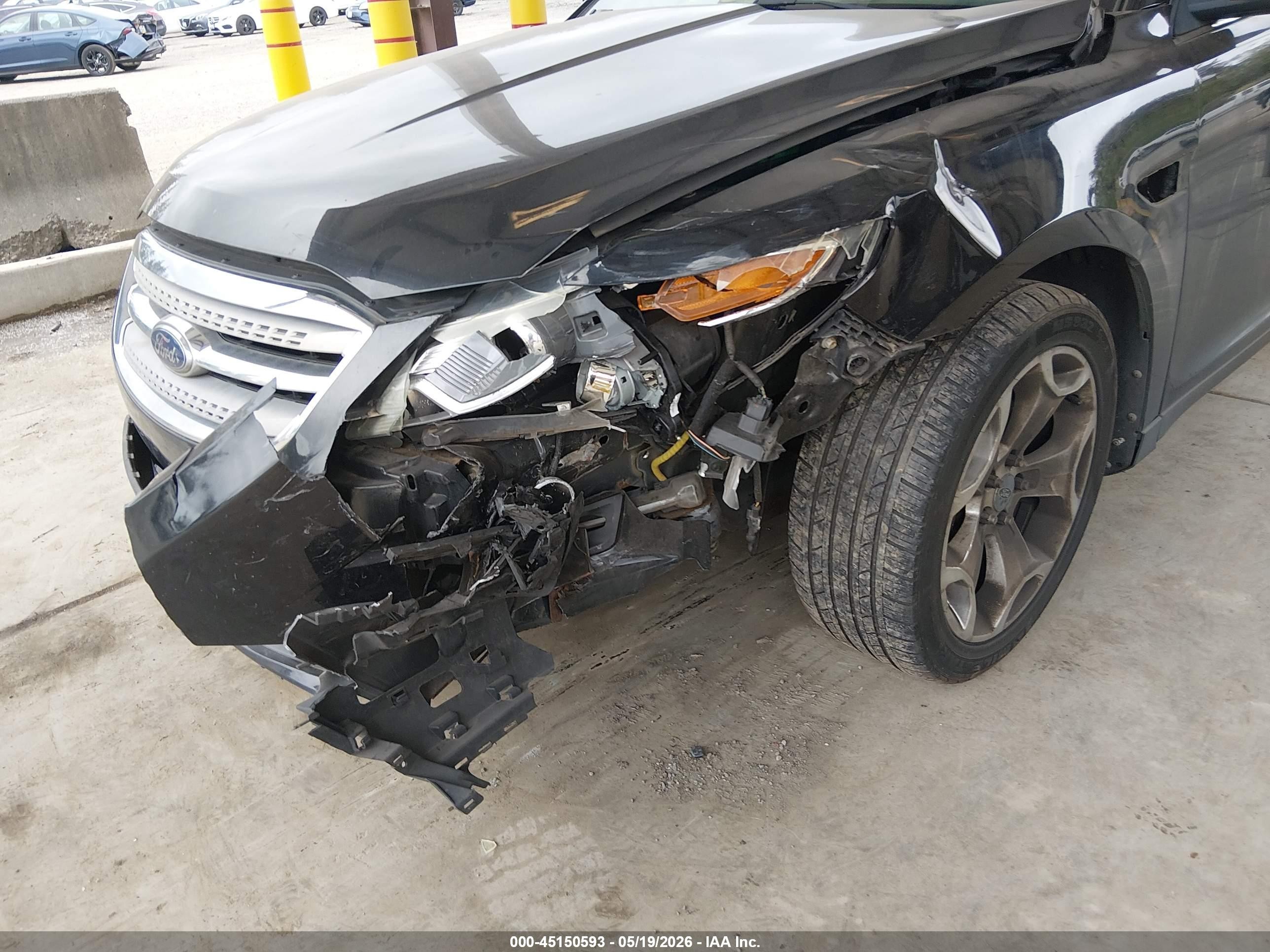 2010 Ford Taurus Sel Black vin: 1FAHP2EW7AG108976
