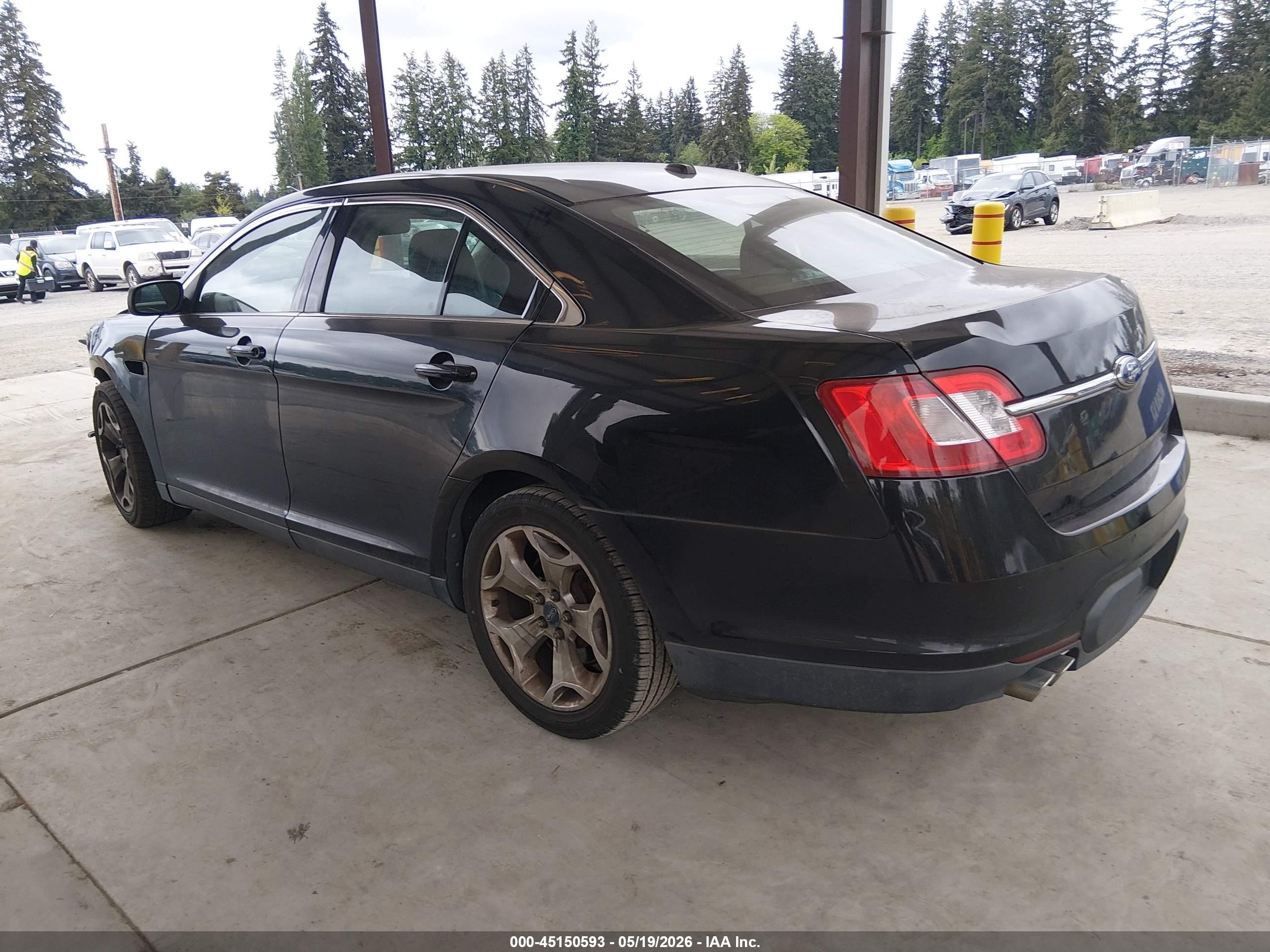 2010 Ford Taurus Sel Black vin: 1FAHP2EW7AG108976