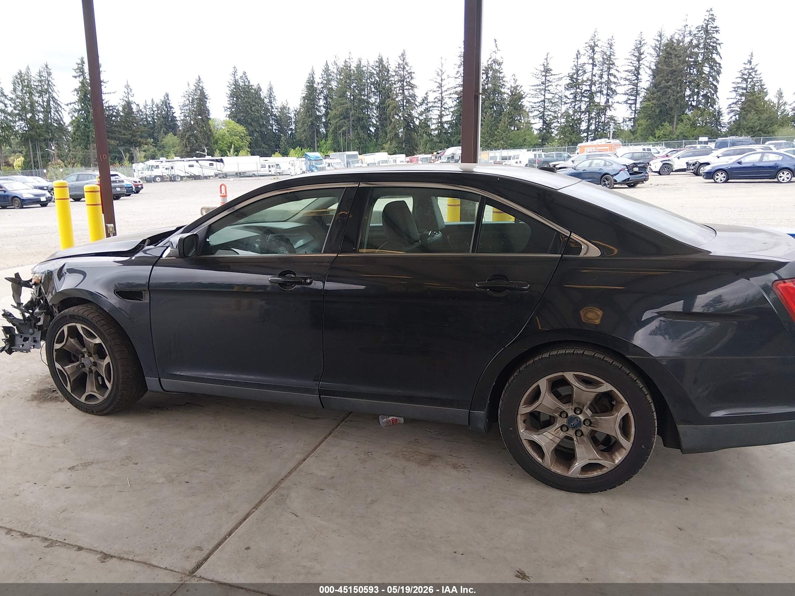 2010 Ford Taurus Sel Black vin: 1FAHP2EW7AG108976