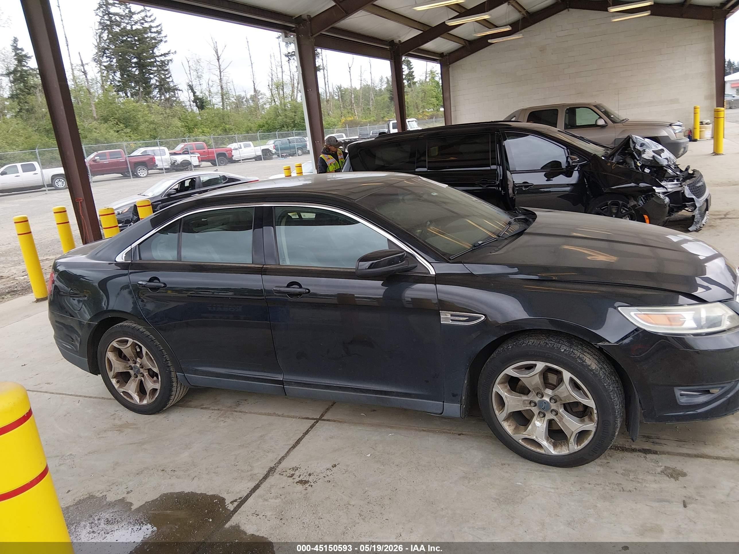 2010 Ford Taurus Sel Black vin: 1FAHP2EW7AG108976