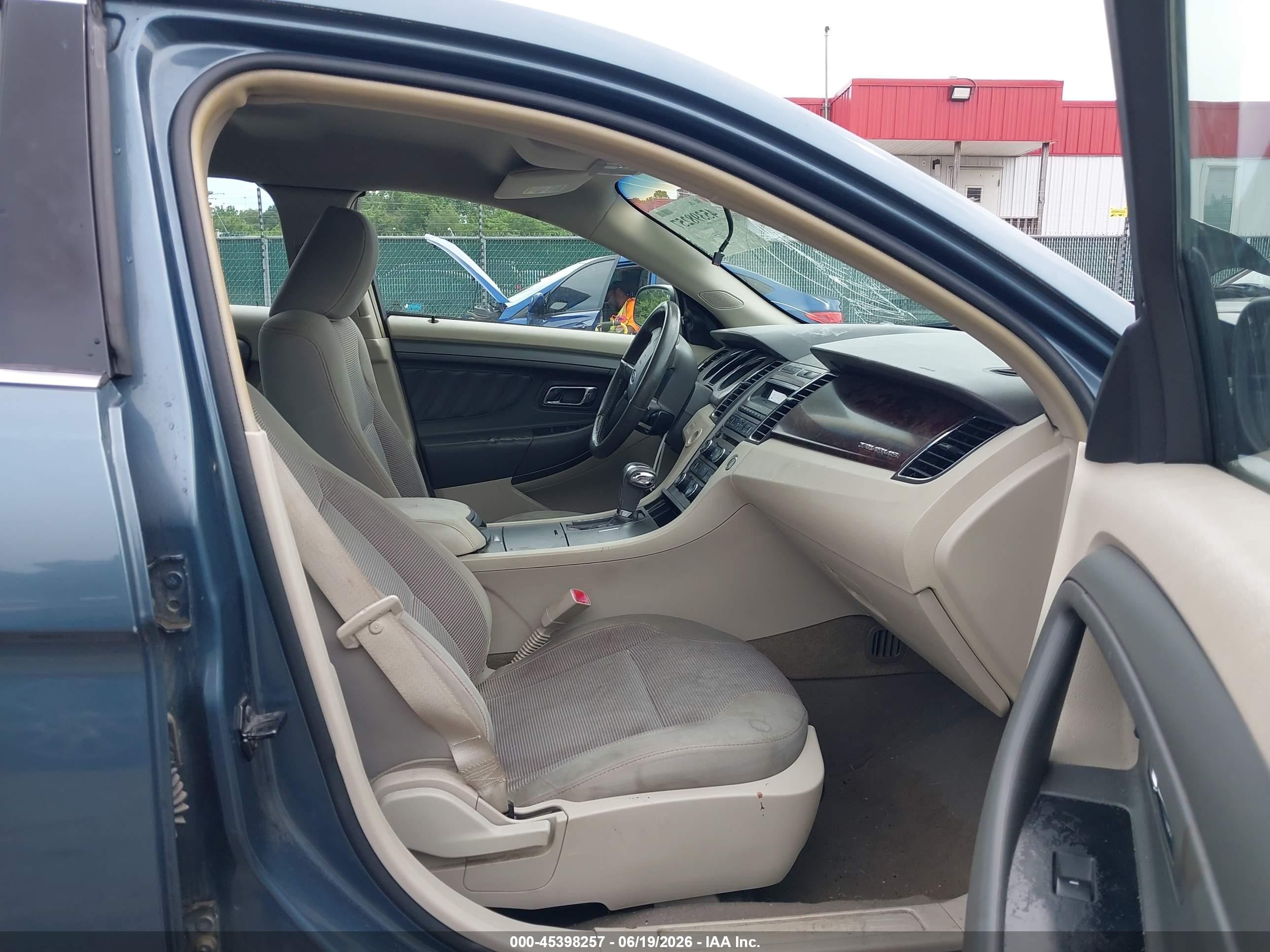 2010 Ford Taurus Sel Blue vin: 1FAHP2EW7AG137376