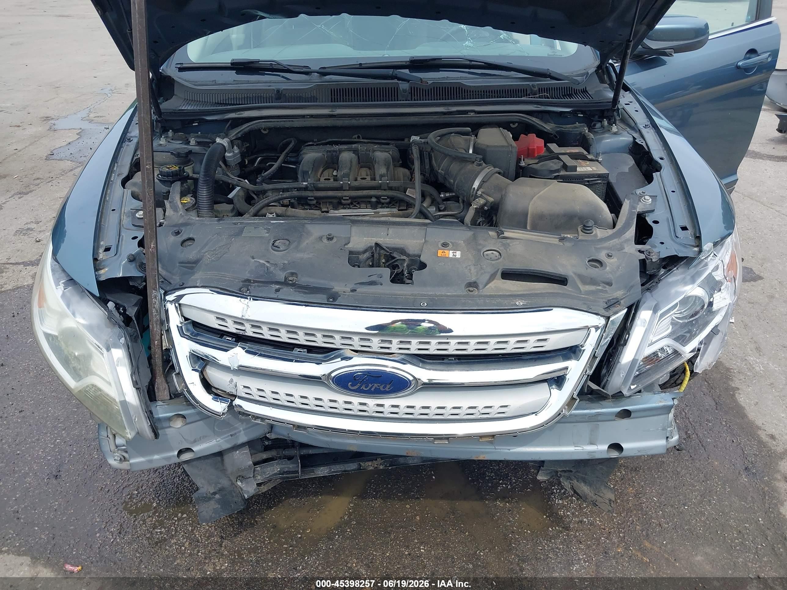 2010 Ford Taurus Sel Blue vin: 1FAHP2EW7AG137376