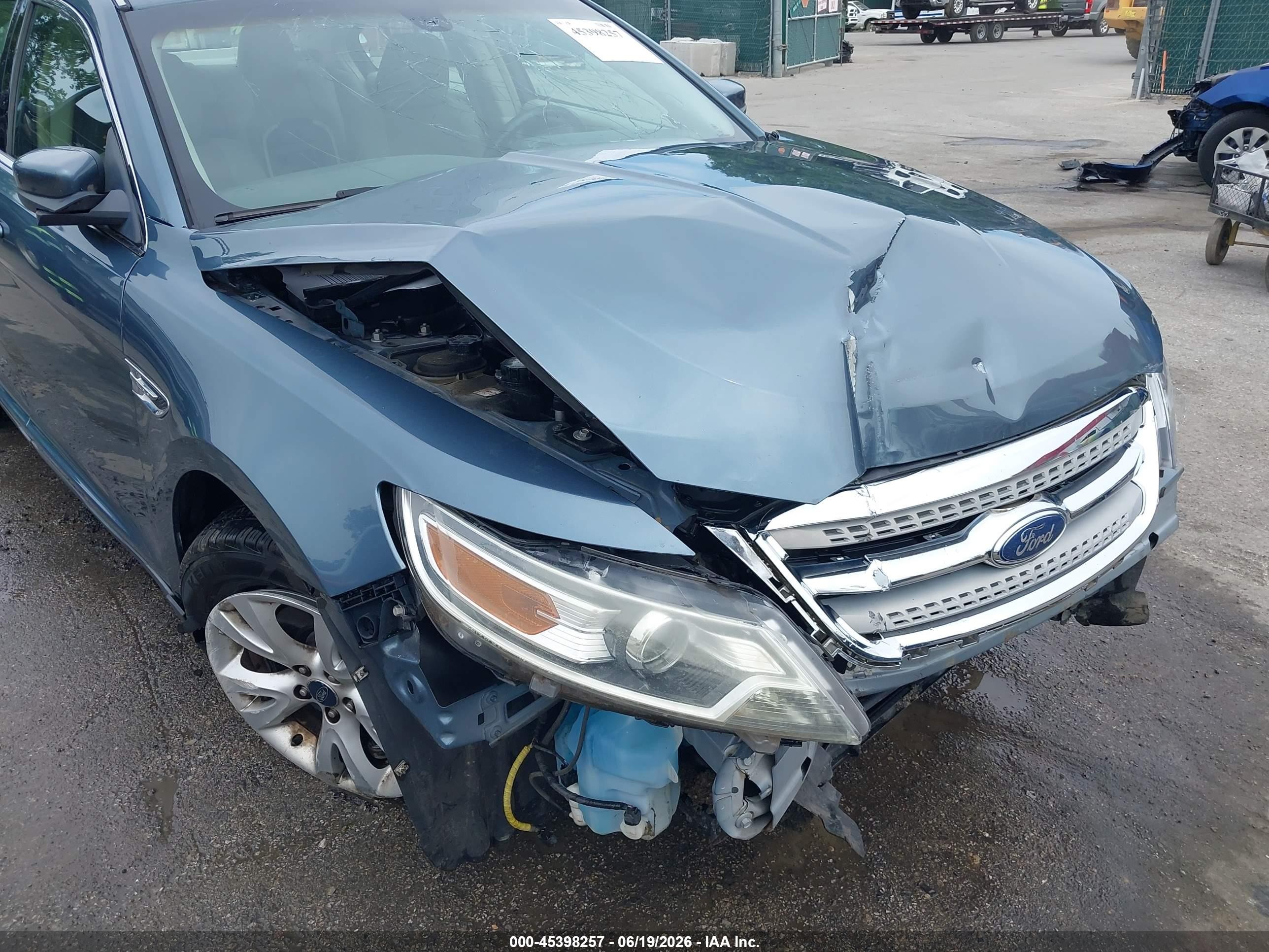 2010 Ford Taurus Sel Blue vin: 1FAHP2EW7AG137376