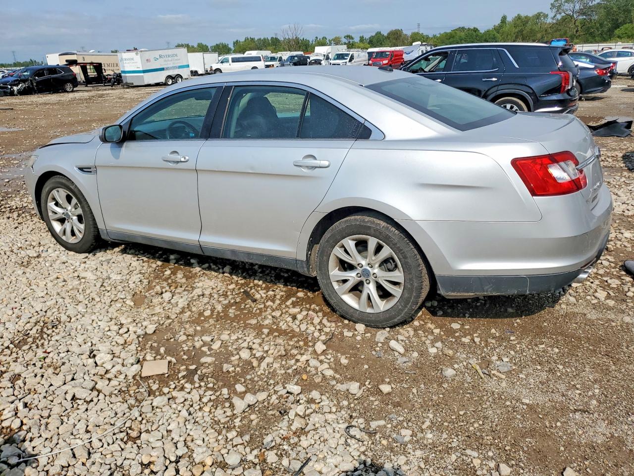 2010 Ford Taurus Sel Silver vin: 1FAHP2EW7AG145977