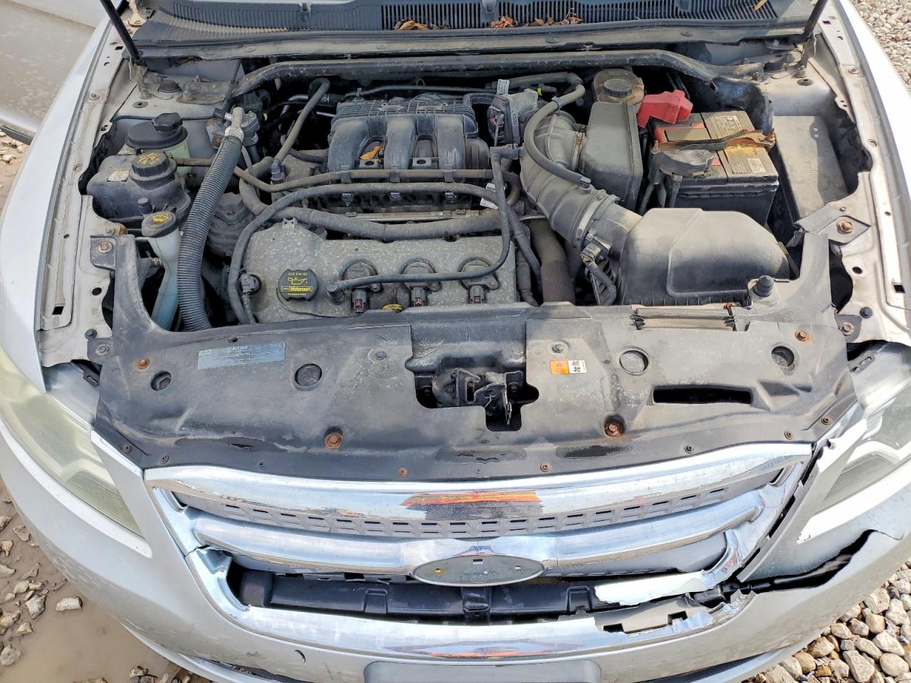 2010 Ford Taurus Sel Silver vin: 1FAHP2EW7AG145977