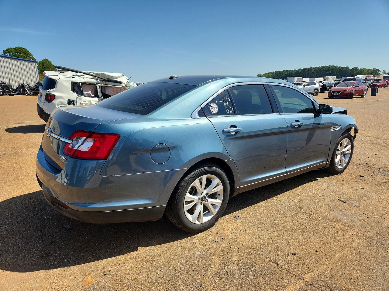 2010 Ford Taurus Blue vin: 1FAHP2EW7AG165257