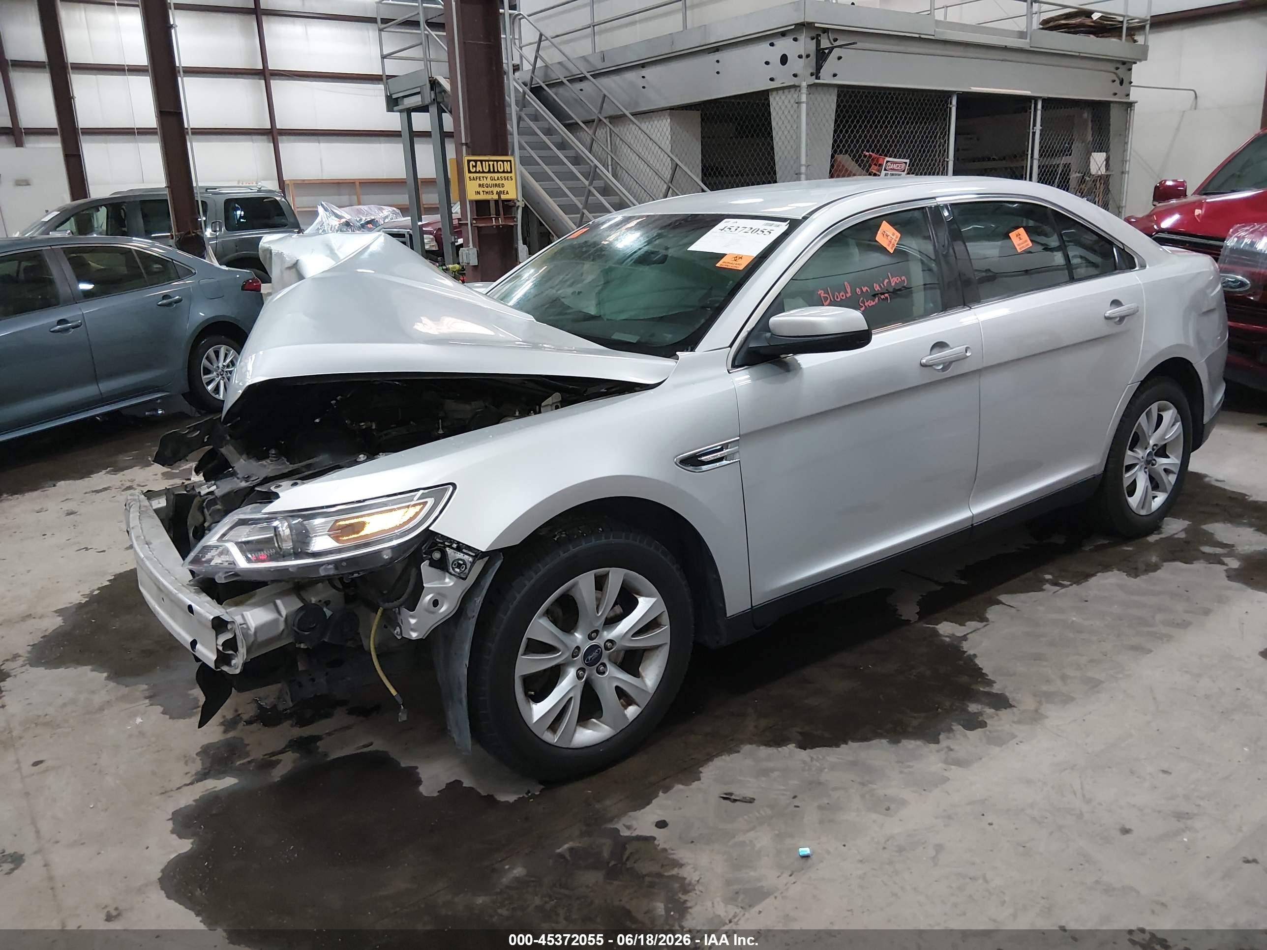 2011 Ford Taurus Sel Silver vin: 1FAHP2EW7BG185381