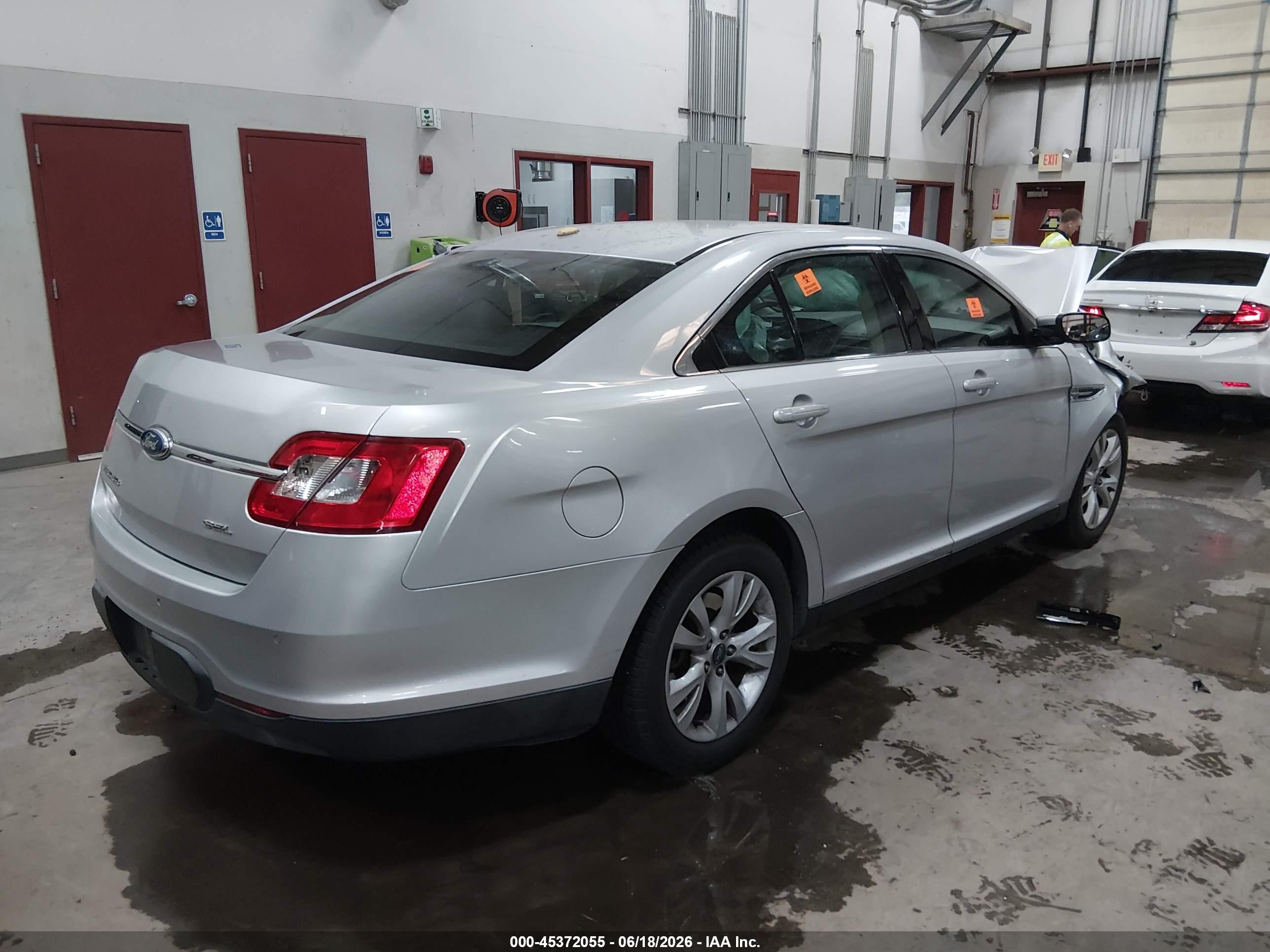 2011 Ford Taurus Sel Silver vin: 1FAHP2EW7BG185381