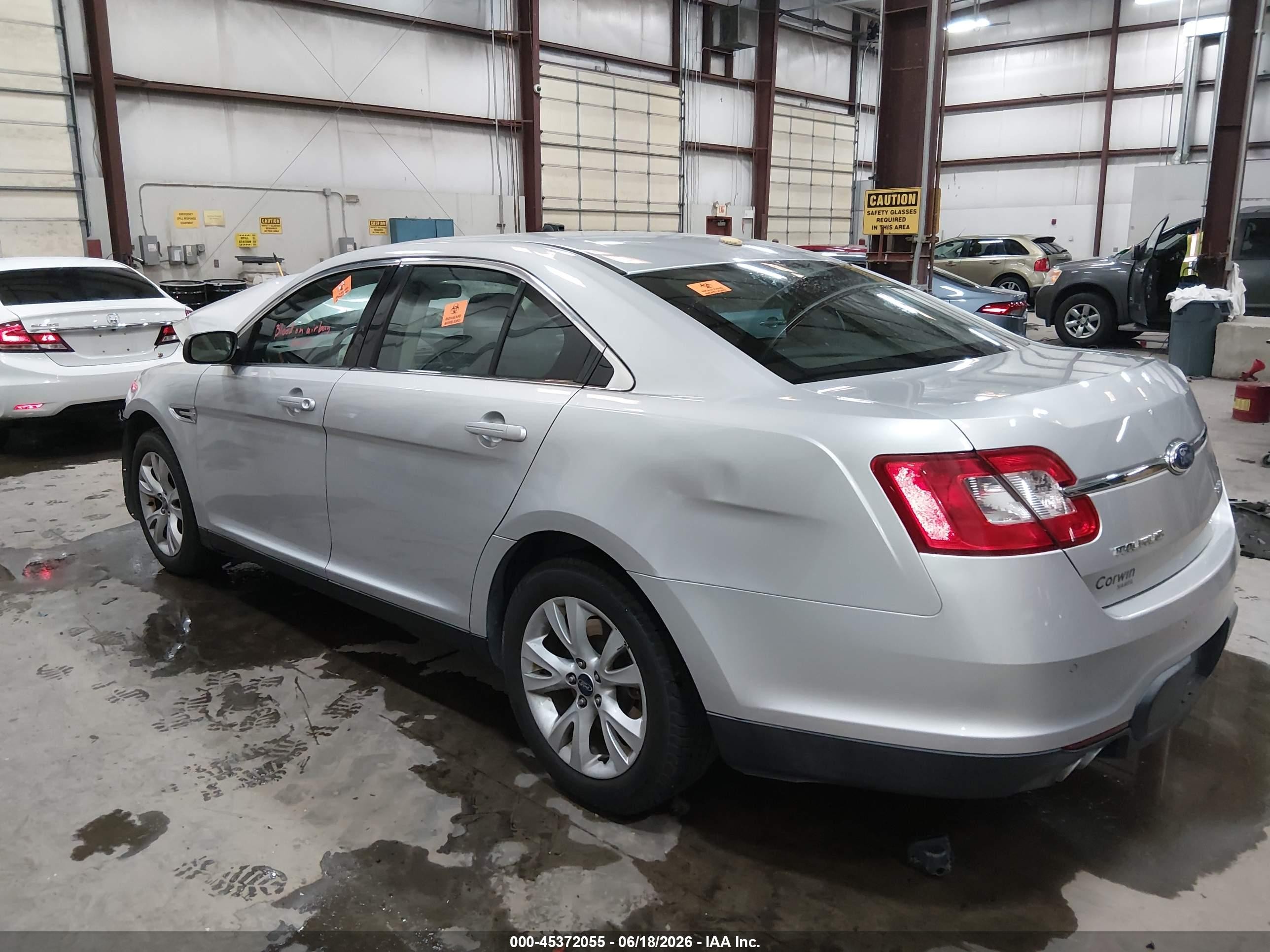 2011 Ford Taurus Sel Silver vin: 1FAHP2EW7BG185381