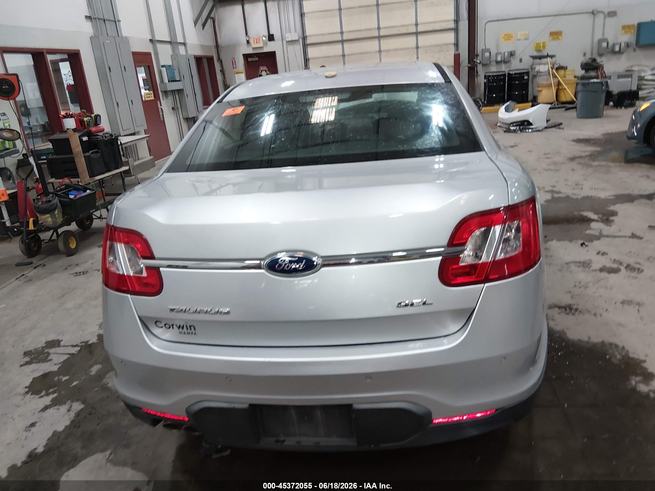 2011 Ford Taurus Sel Silver vin: 1FAHP2EW7BG185381