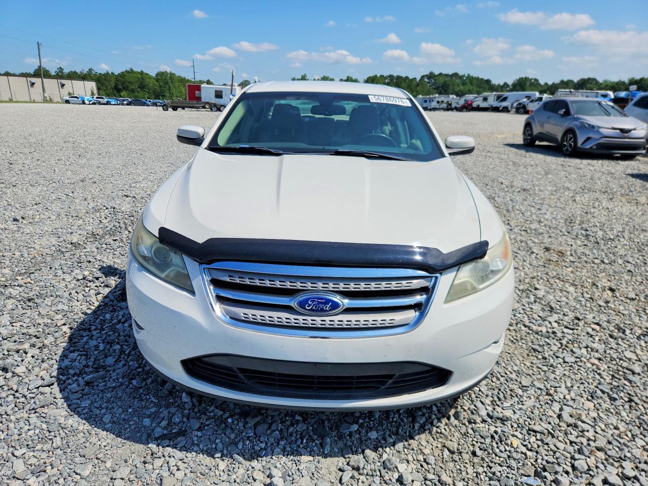 2012 Ford Taurus Sel White vin: 1FAHP2EW7CG115039