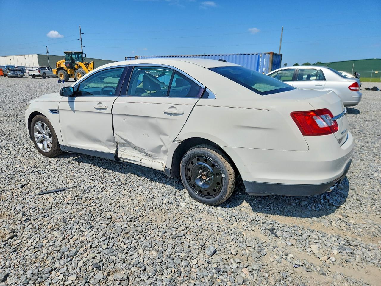 2012 Ford Taurus Sel White vin: 1FAHP2EW7CG115039