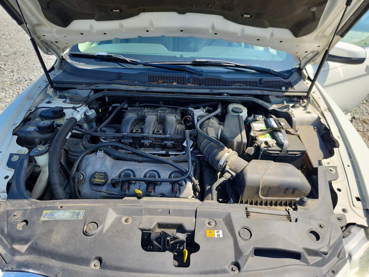 2012 Ford Taurus Sel White vin: 1FAHP2EW7CG115039