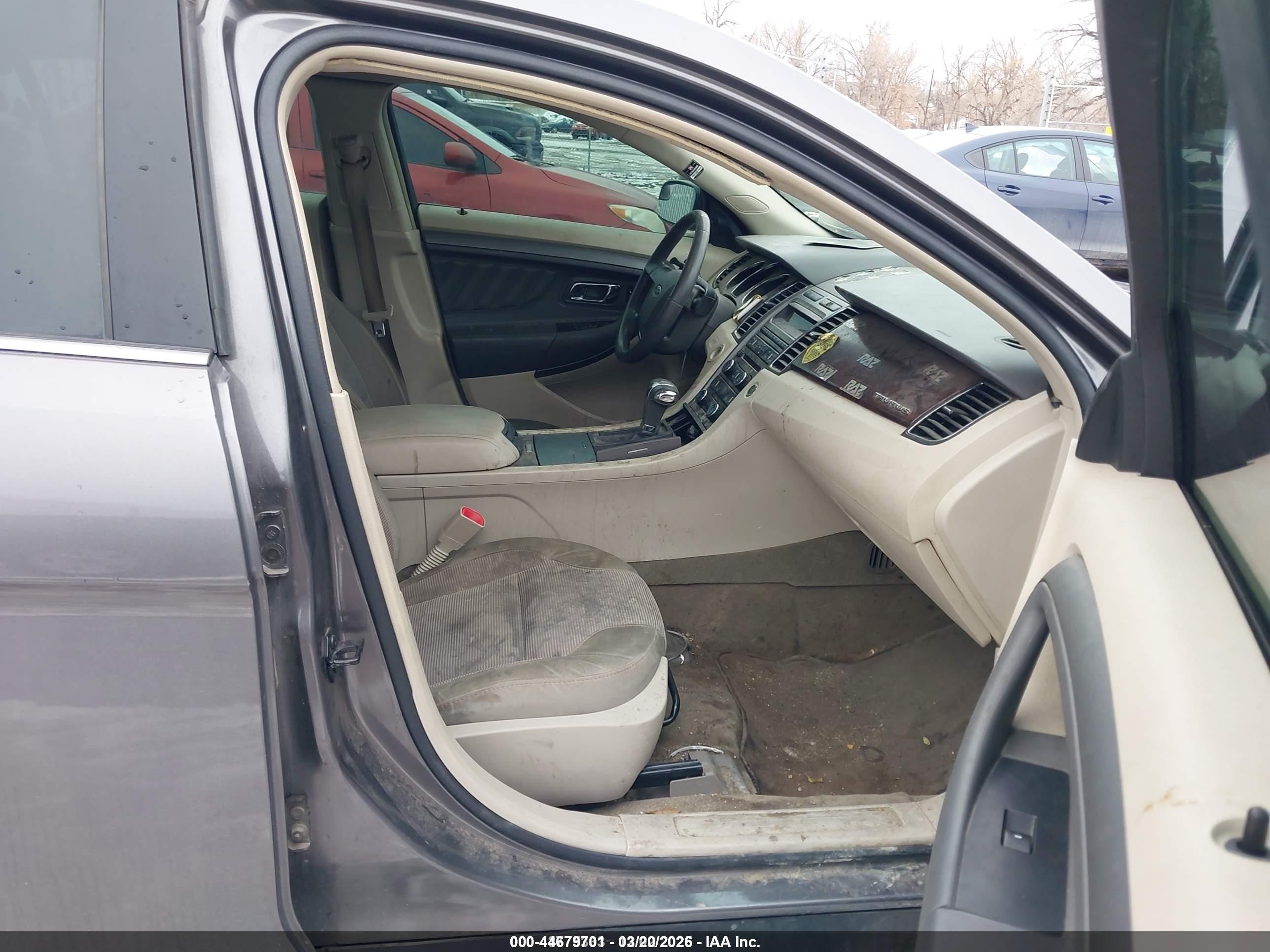 2012 Ford Taurus Sel Gray vin: 1FAHP2EW7CG122413