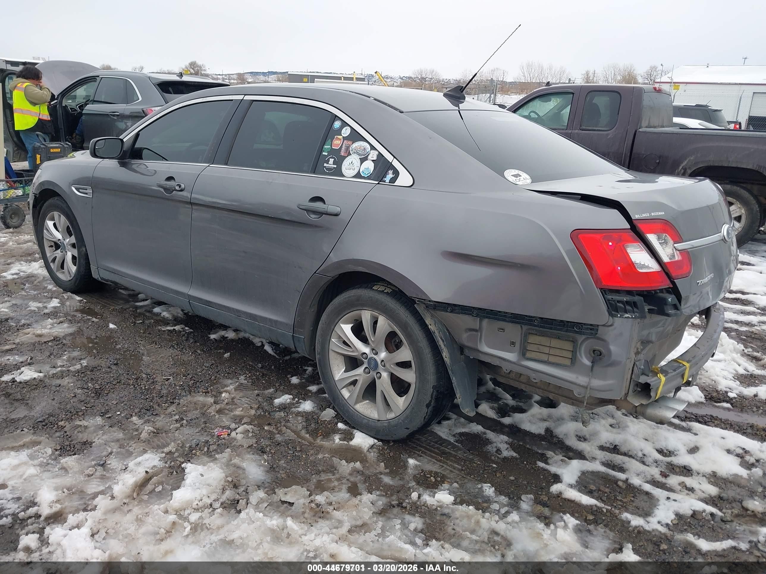 2012 Ford Taurus Sel Gray vin: 1FAHP2EW7CG122413
