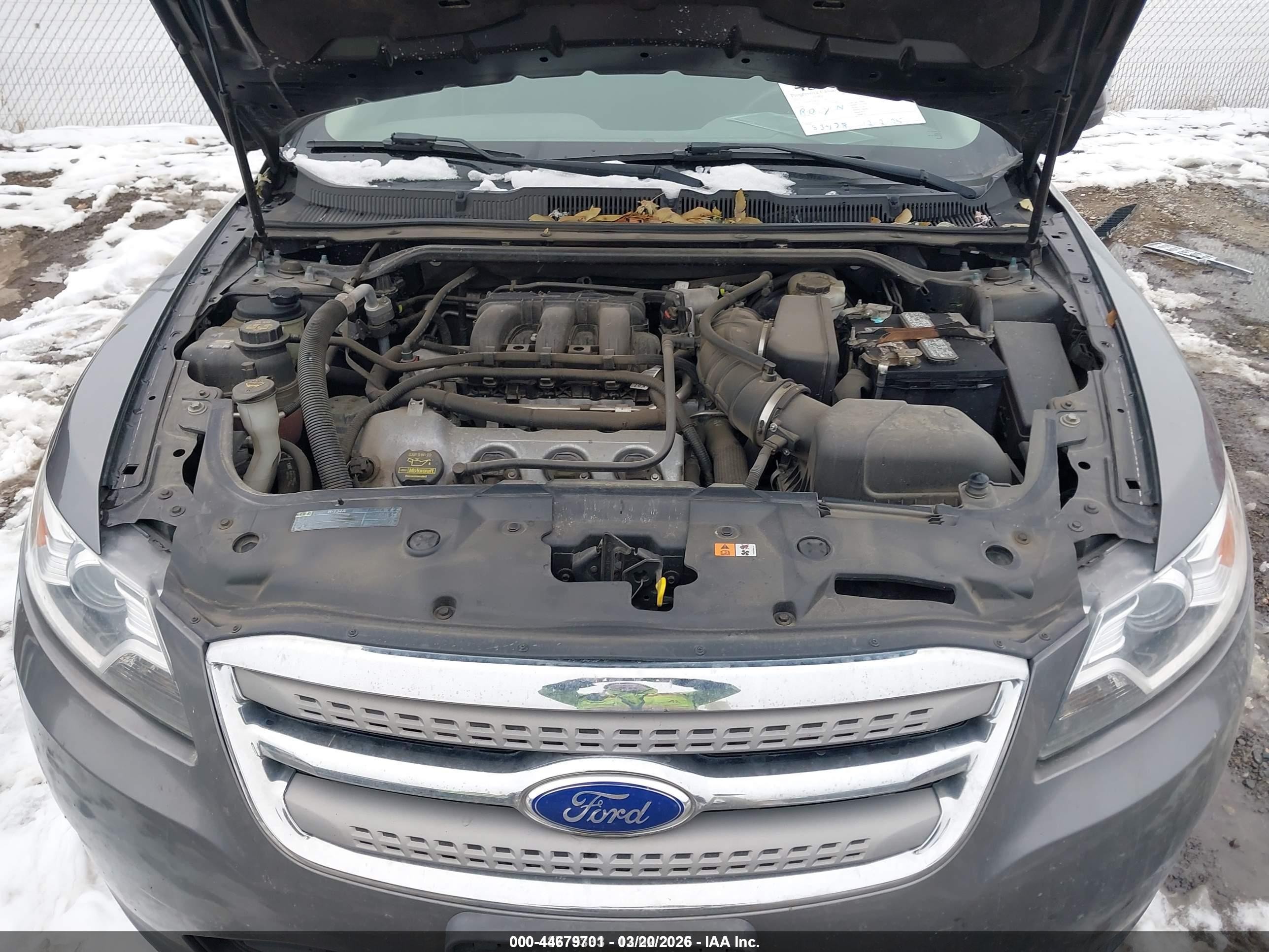 2012 Ford Taurus Sel Gray vin: 1FAHP2EW7CG122413