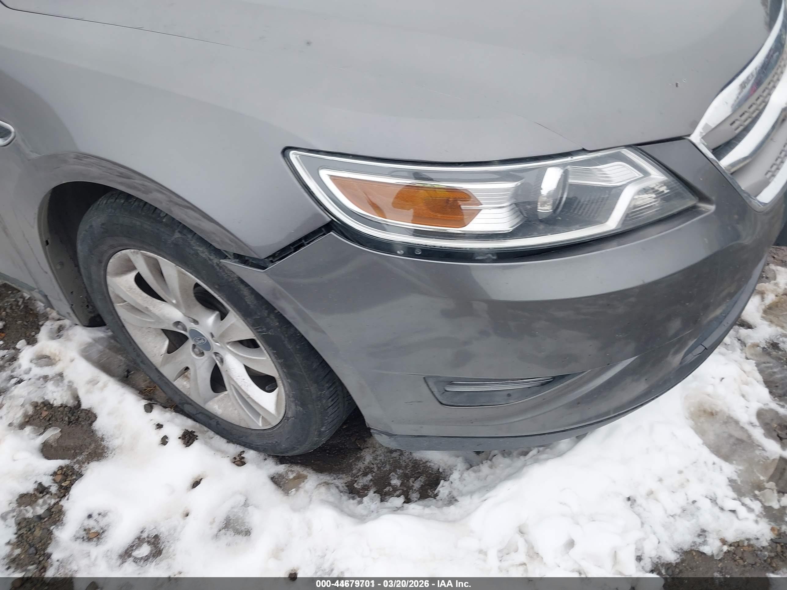 2012 Ford Taurus Sel Gray vin: 1FAHP2EW7CG122413