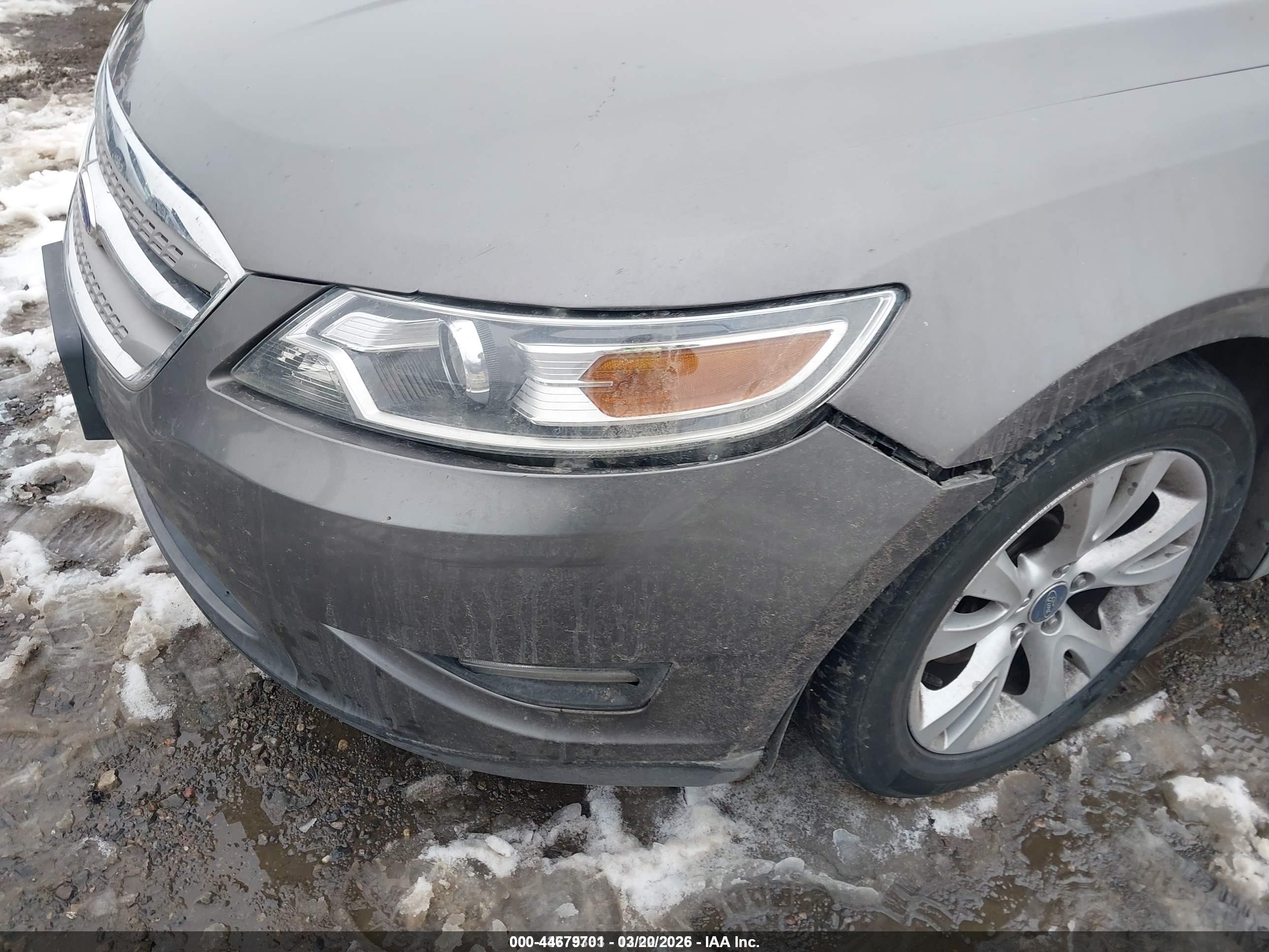 2012 Ford Taurus Sel Gray vin: 1FAHP2EW7CG122413