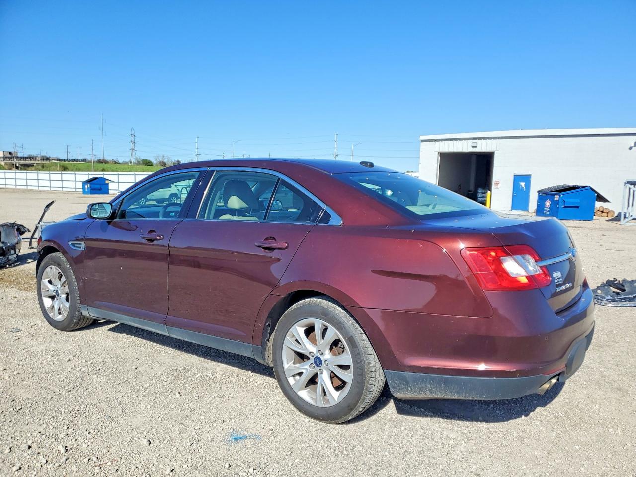 2012 Ford Taurus Sel Темно-бордовый vin: 1FAHP2EW7CG128468