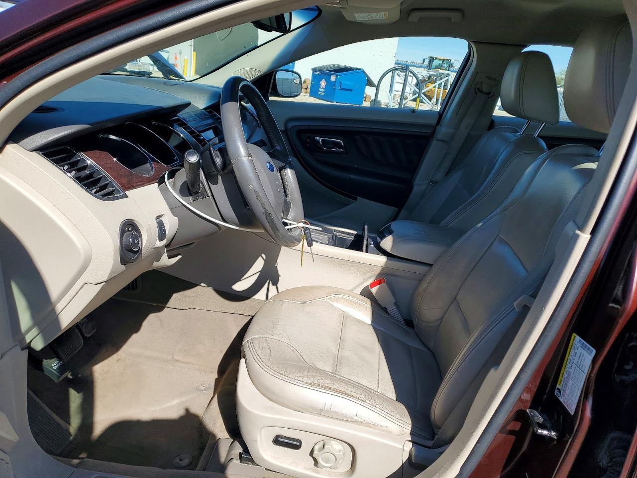 2012 Ford Taurus Sel Темно-бордовый vin: 1FAHP2EW7CG128468