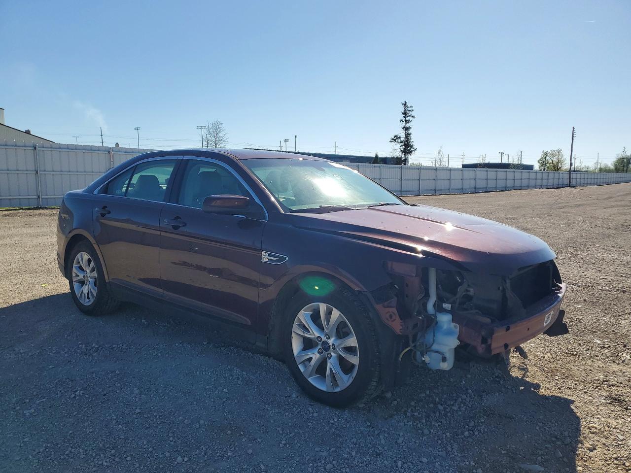 2012 Ford Taurus Sel Темно-бордовый vin: 1FAHP2EW7CG128468