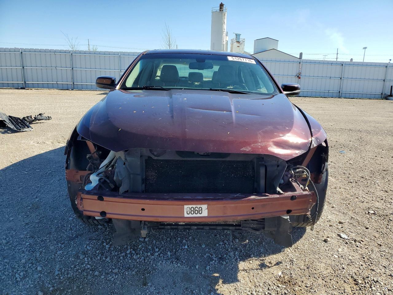 2012 Ford Taurus Sel Темно-бордовый vin: 1FAHP2EW7CG128468