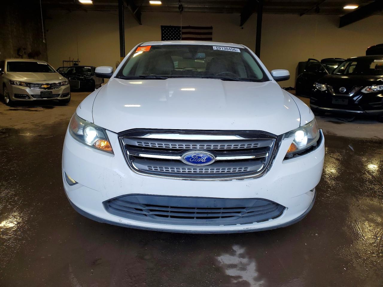 2012 Ford Taurus Sel White vin: 1FAHP2EW7CG132228