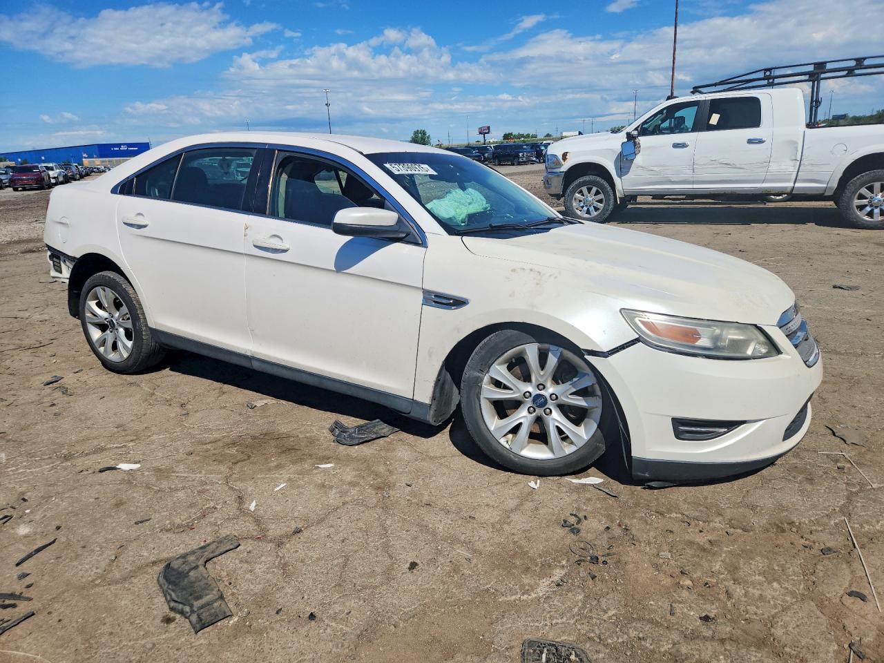 2012 Ford Taurus Sel Белый vin: 1FAHP2EW7CG134030