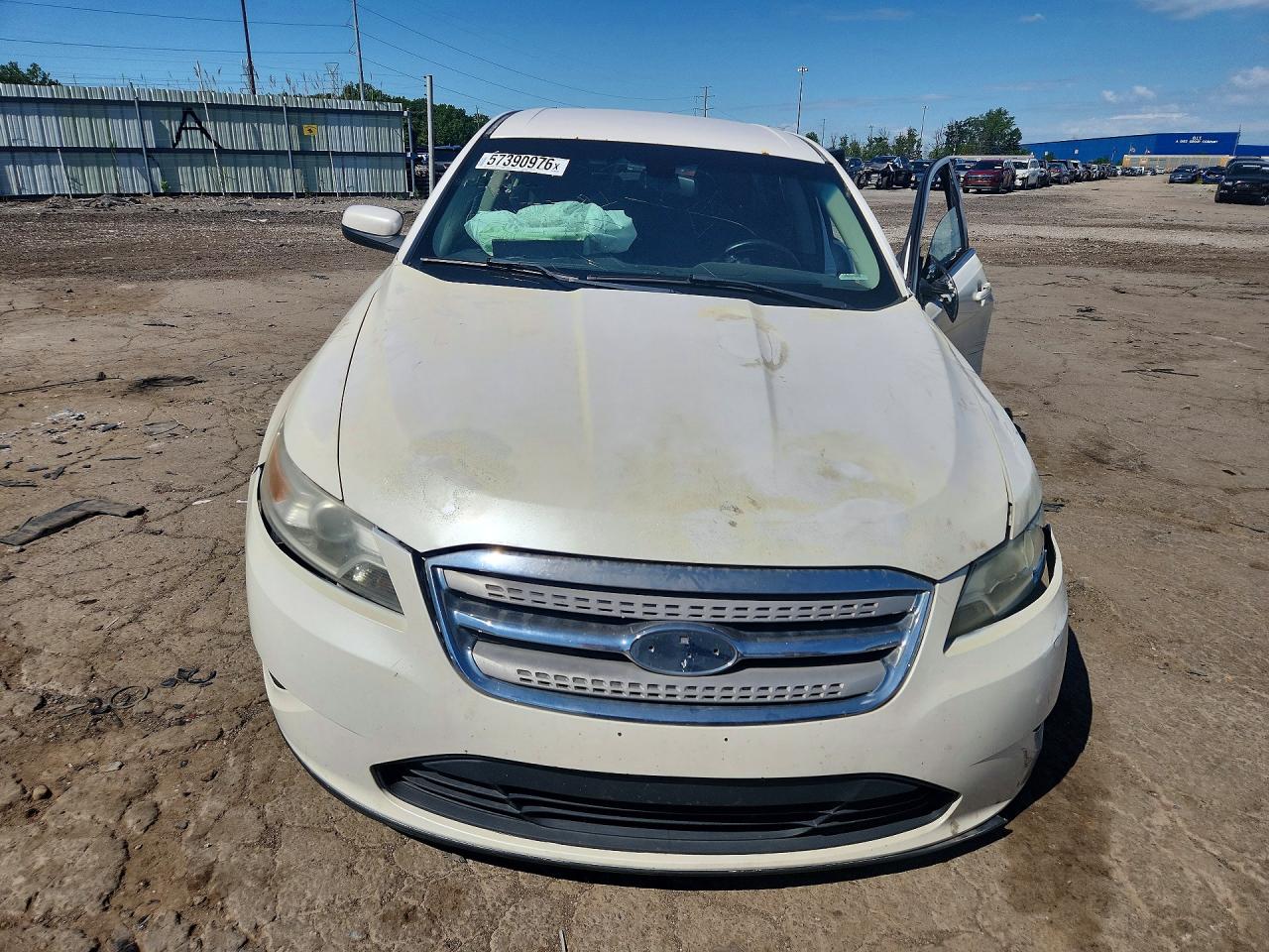 2012 Ford Taurus Sel Белый vin: 1FAHP2EW7CG134030
