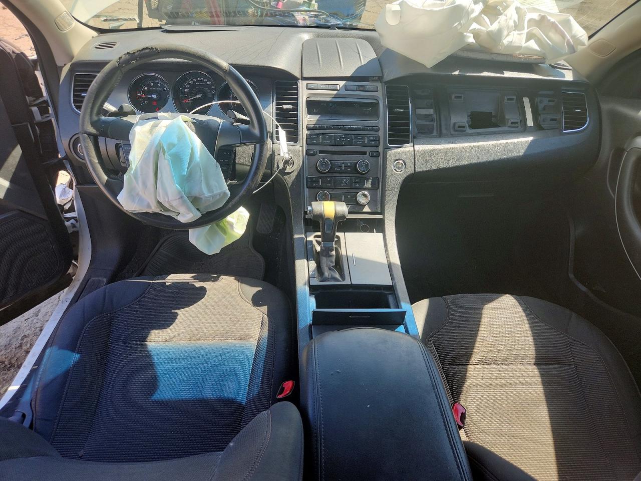 2012 Ford Taurus Sel Белый vin: 1FAHP2EW7CG134030