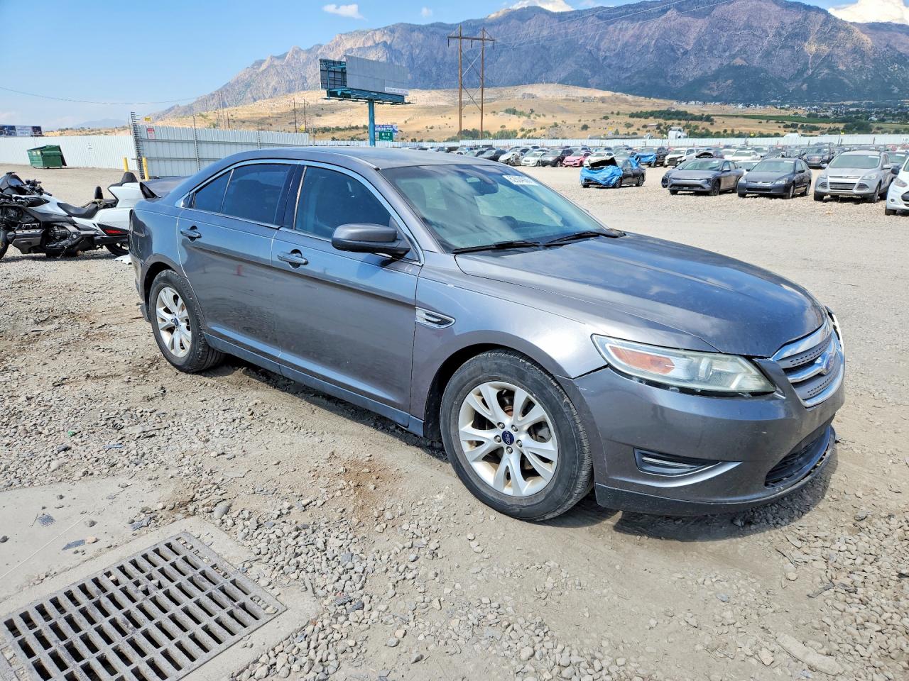 2012 Ford Taurus Sel Gray vin: 1FAHP2EW7CG135095