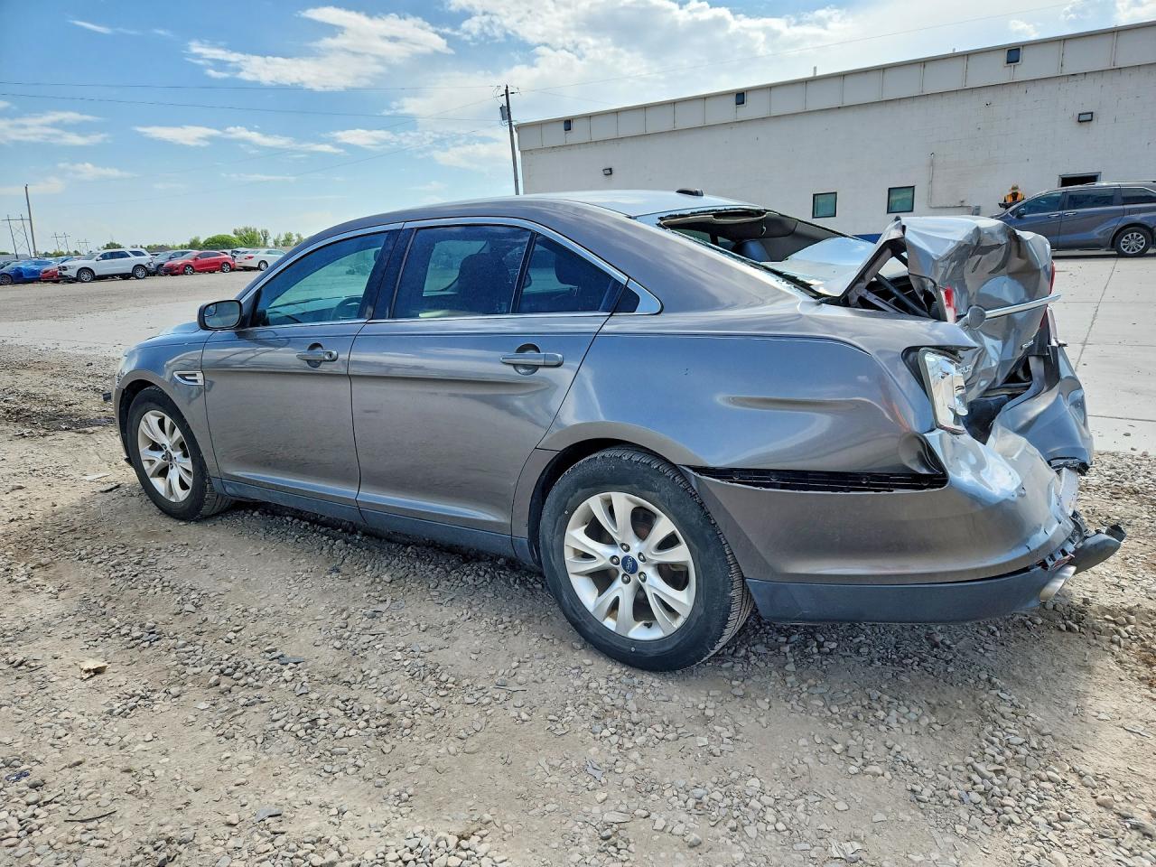 2012 Ford Taurus Sel Gray vin: 1FAHP2EW7CG135095