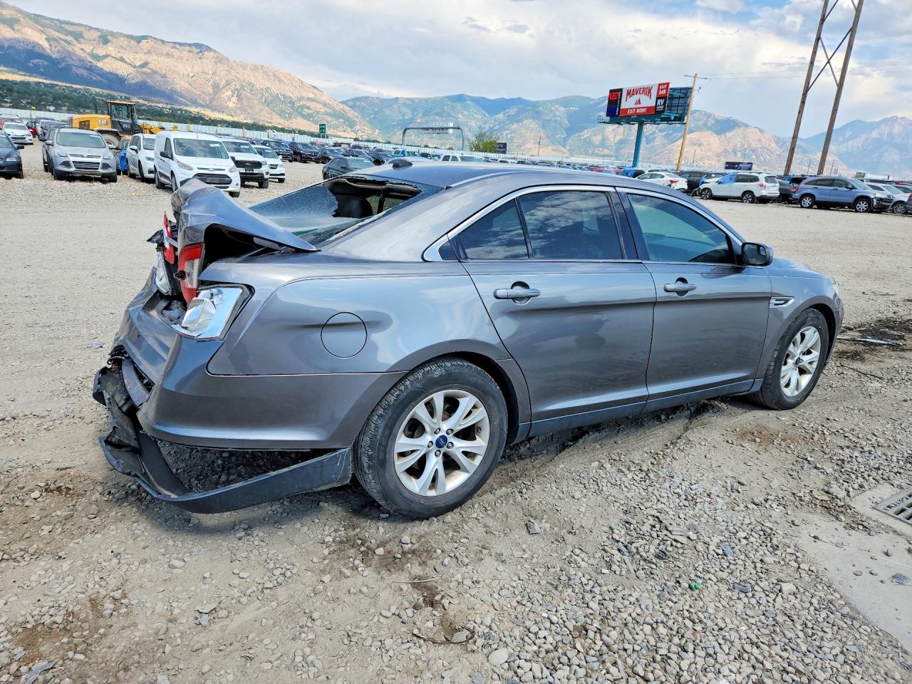 2012 Ford Taurus Sel Gray vin: 1FAHP2EW7CG135095