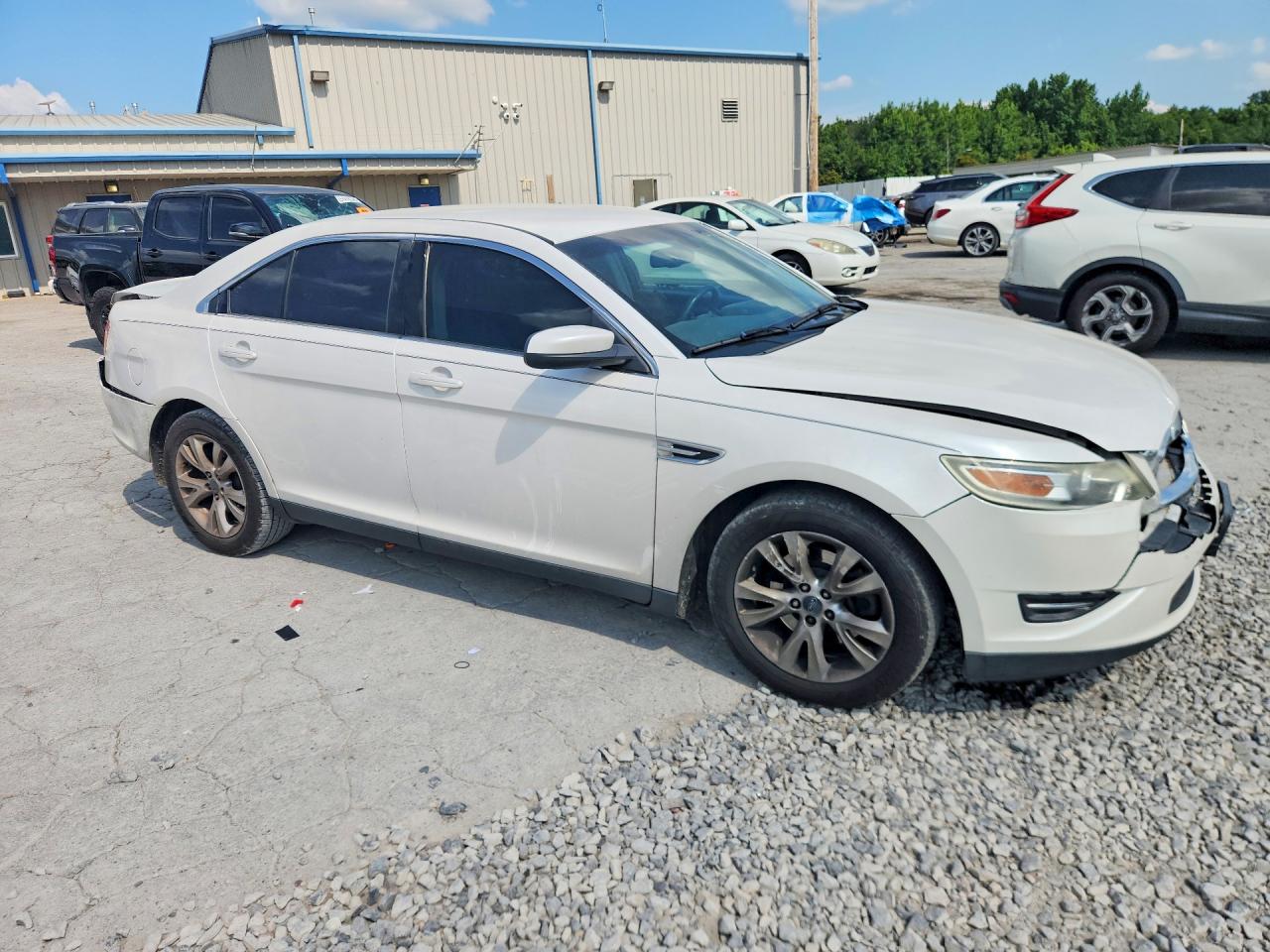 2010 Ford Taurus Sel White vin: 1FAHP2EW8AG103656