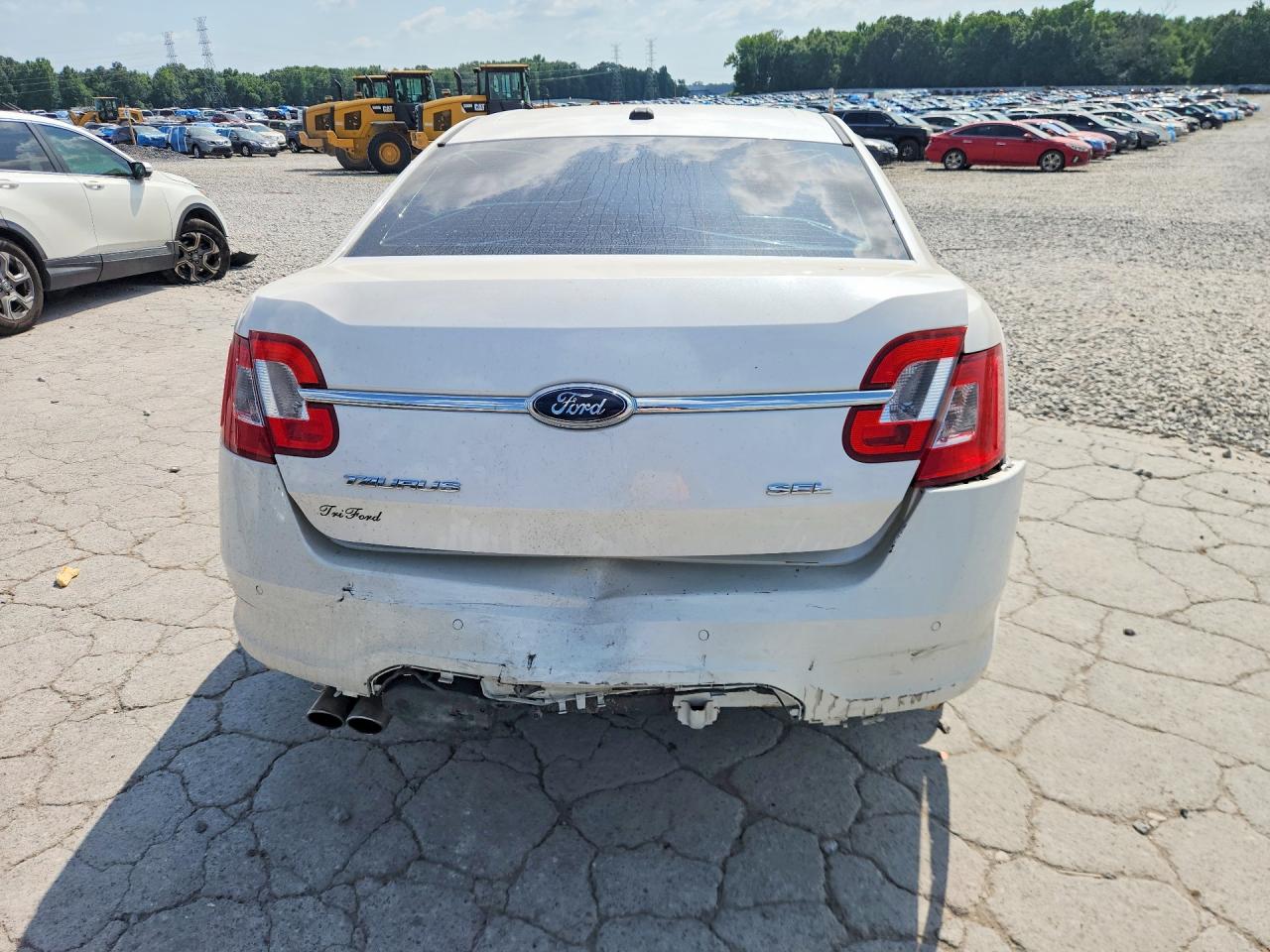 2010 Ford Taurus Sel White vin: 1FAHP2EW8AG103656