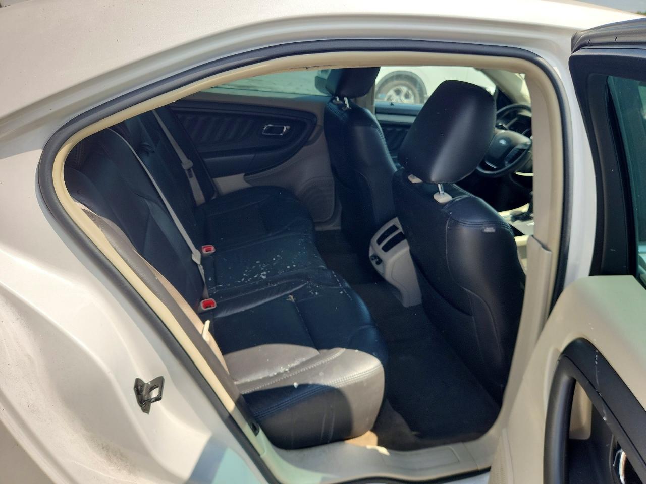 2010 Ford Taurus Sel White vin: 1FAHP2EW8AG103656