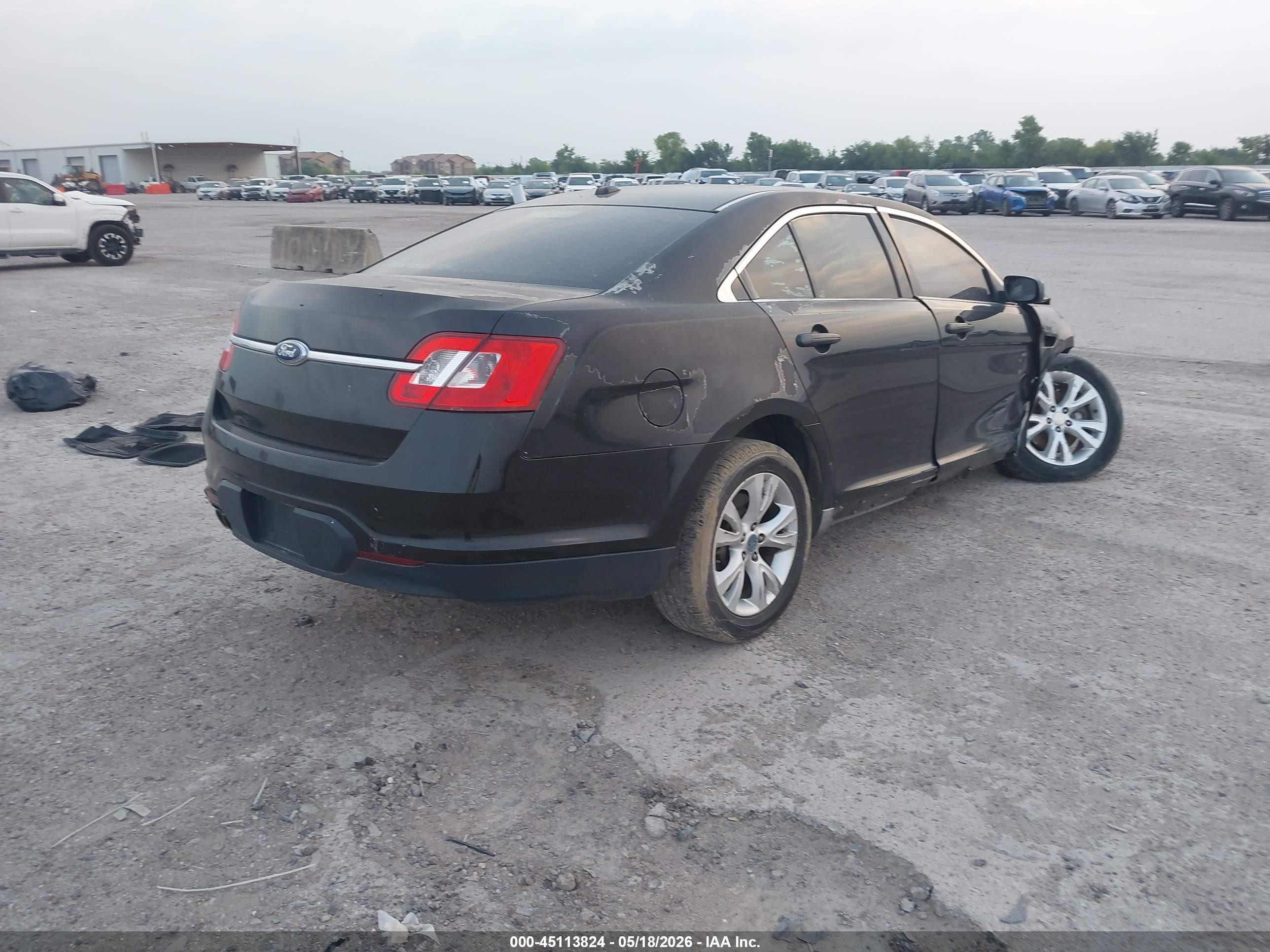 2010 Ford Taurus Sel Black vin: 1FAHP2EW8AG139329