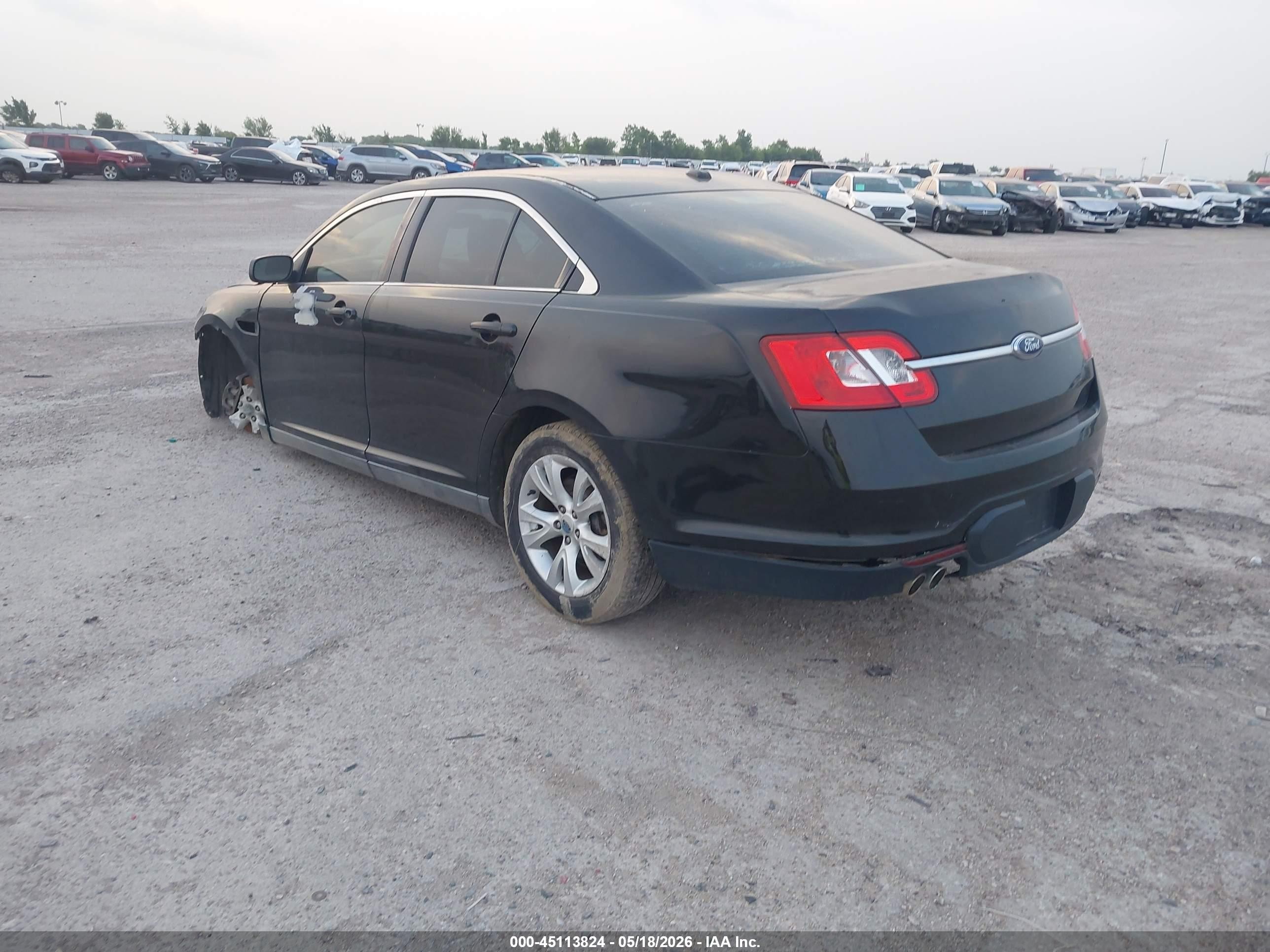 2010 Ford Taurus Sel Black vin: 1FAHP2EW8AG139329